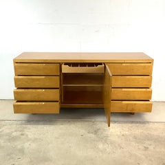 Mid-Century Dresser Attributed to Edmond J. Spence in Birch Wood