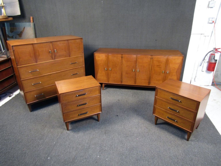 MidCentury Bedroom Set by Ramseur For Sale at 1stDibs ramseur furniture, vintage mid century