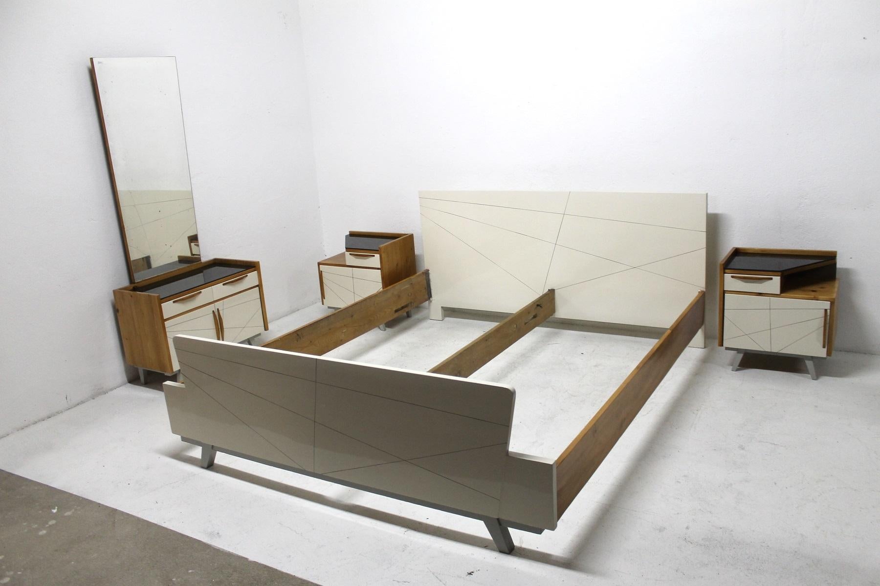 Midcentury Bedroom Set, Expo 58, Czechoslovakia (Moderne der Mitte des Jahrhunderts)