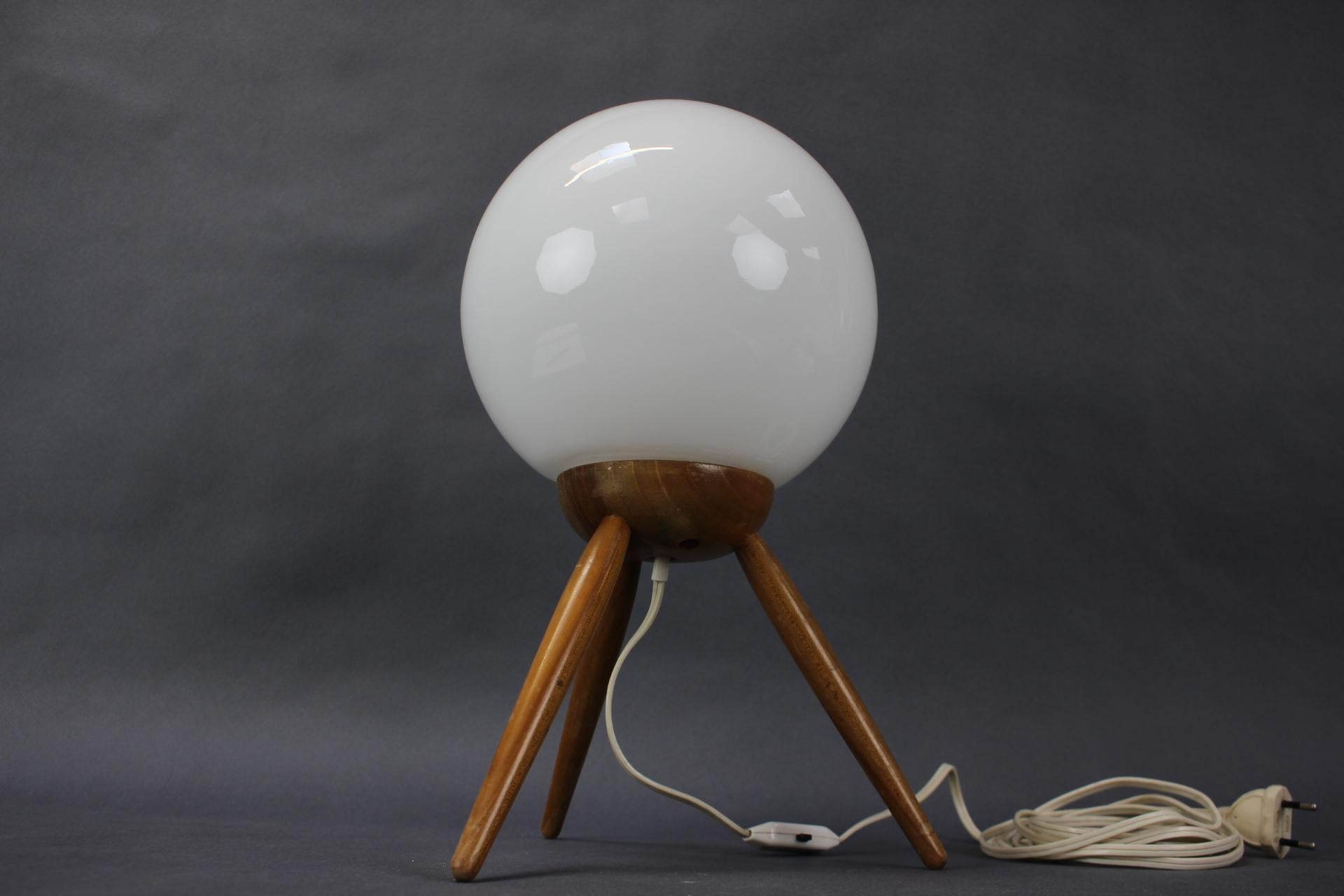 Mid-Century Modern Mid-Century Bedside or Table Lamp, Uluv, 1960s For Sale