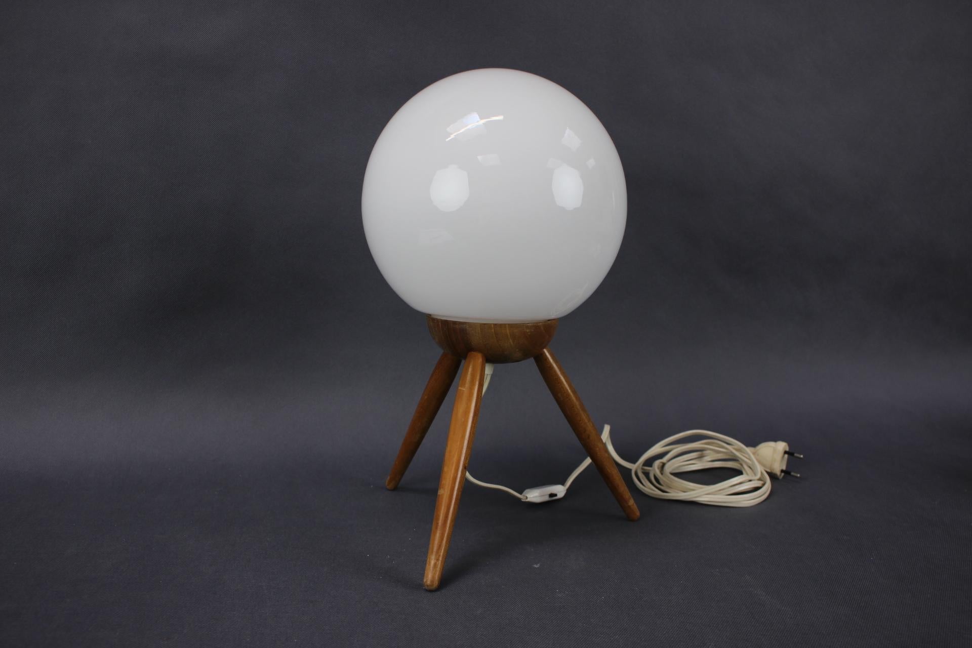 Mid-Century Bedside or Table Lamp, Uluv, 1960s In Good Condition For Sale In Praha, CZ