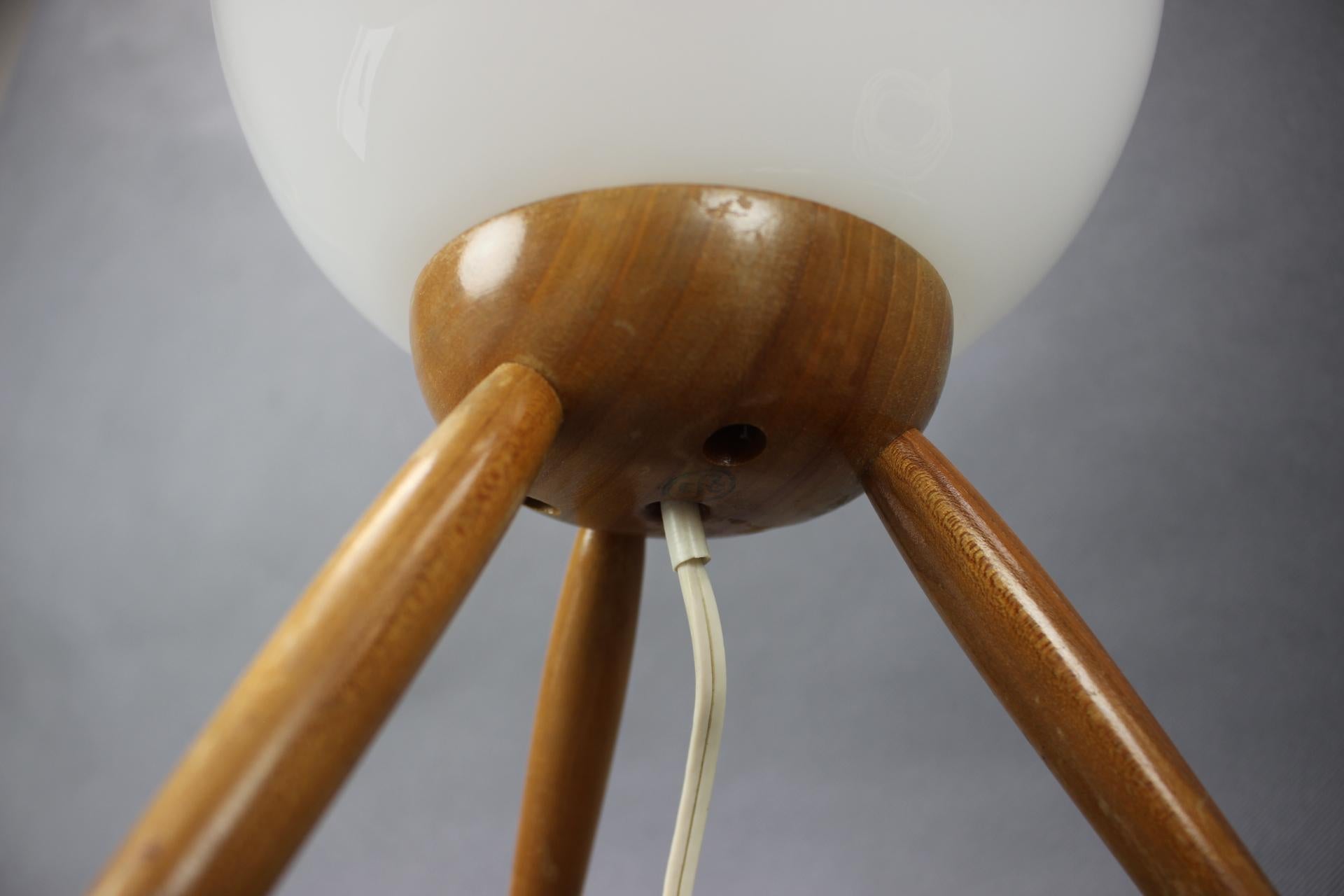 Mid-Century Bedside or Table Lamp, Uluv, 1960s For Sale 1
