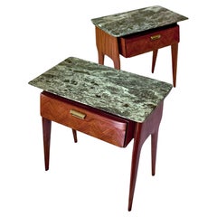 Mid-Century Bedside Tables or Night Stands by La Permanente Mobili Cantù, 1950s