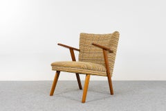 Mid-Century Beech Lounge Chair