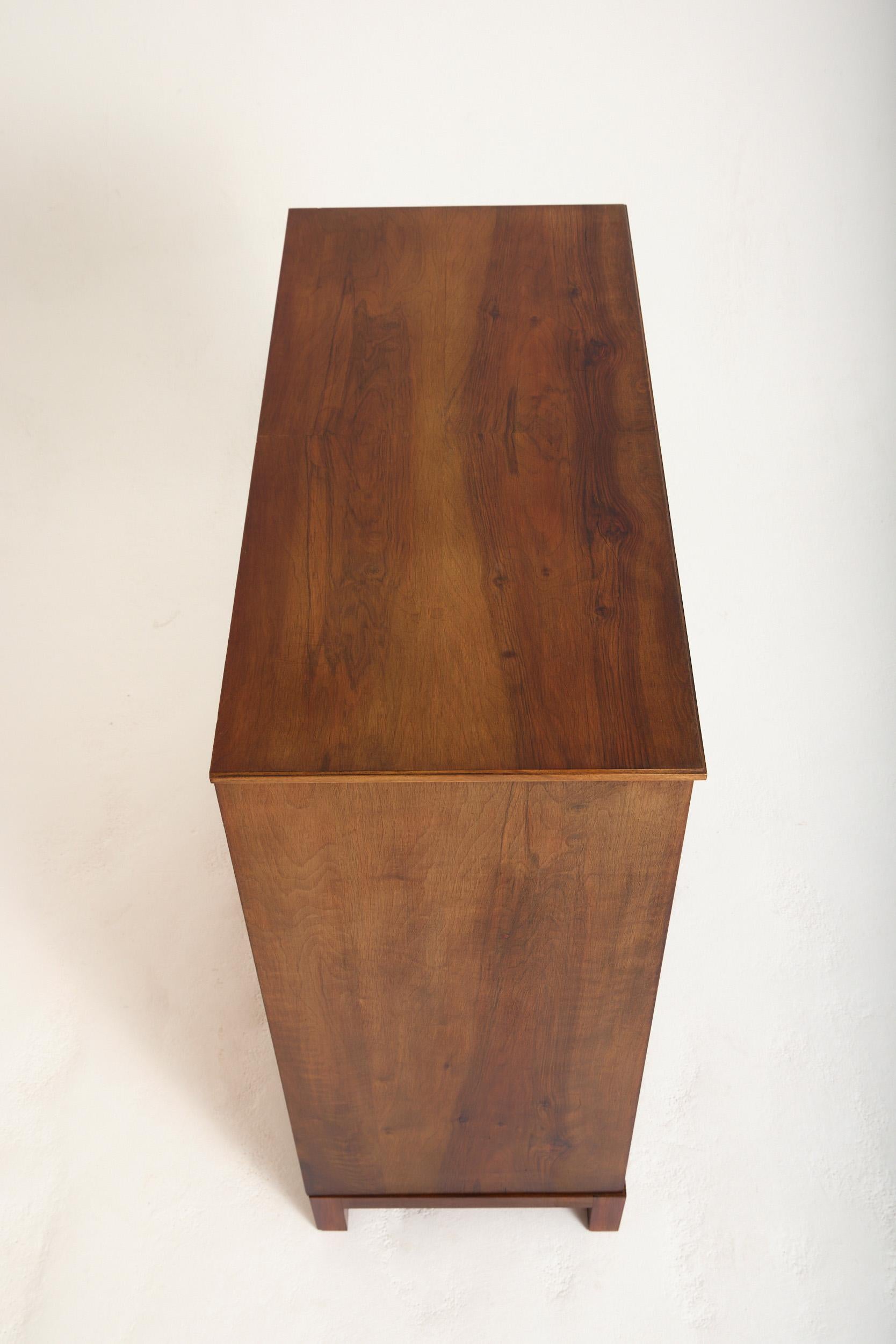 Cassettiera Mid-Century in Wood in vendita 7