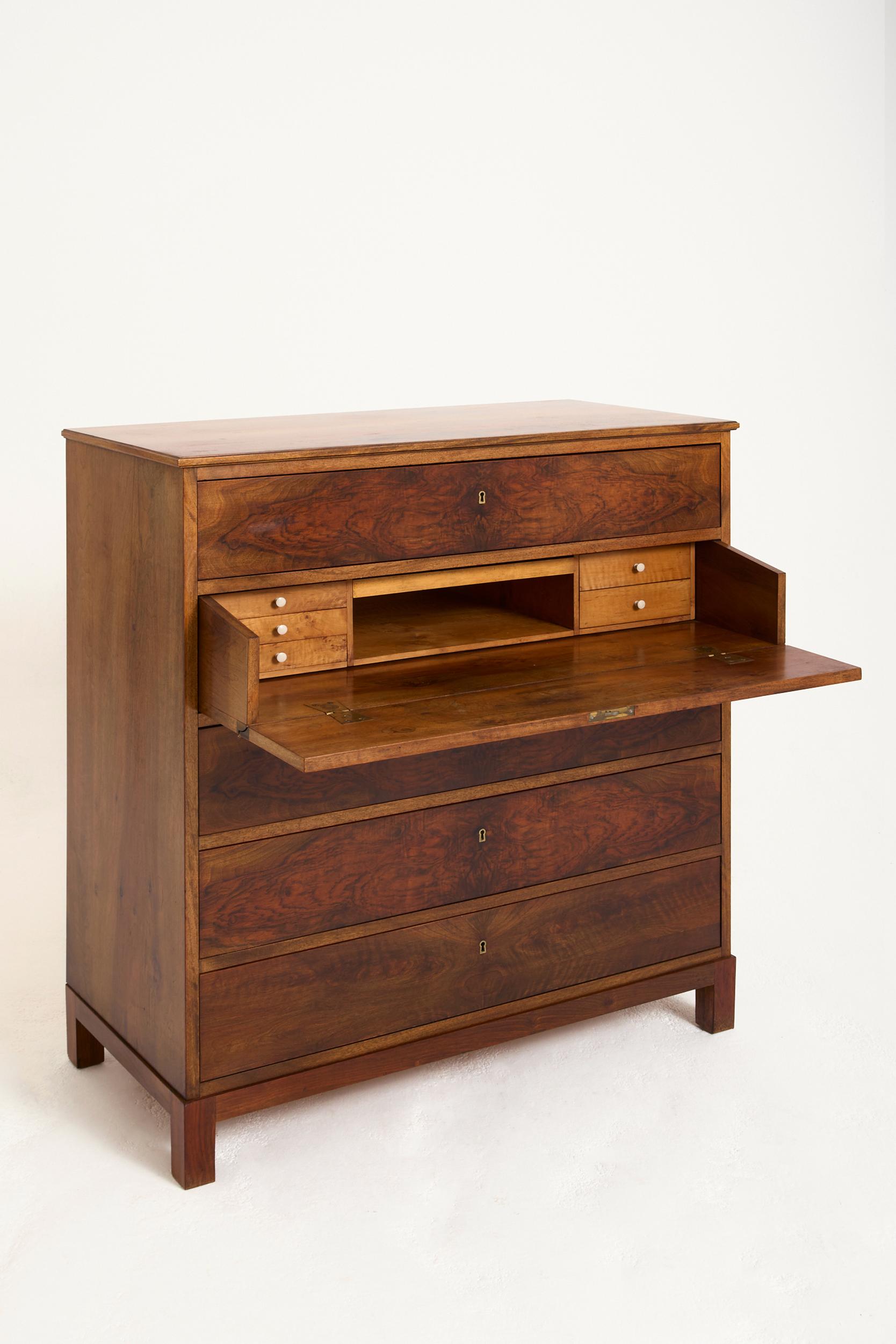 Danese Cassettiera Mid-Century in Wood in vendita