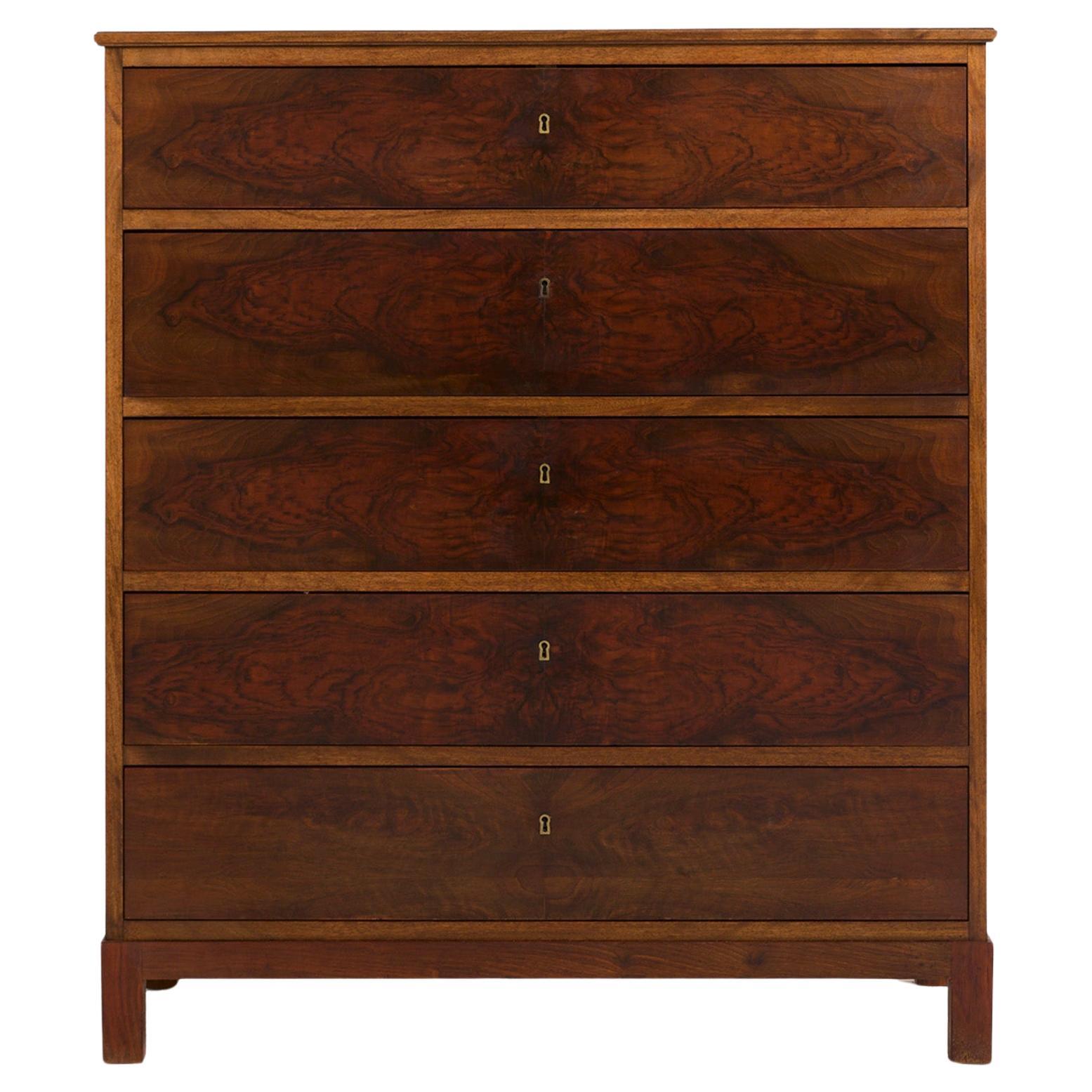 Cassettiera Mid-Century in Wood in vendita