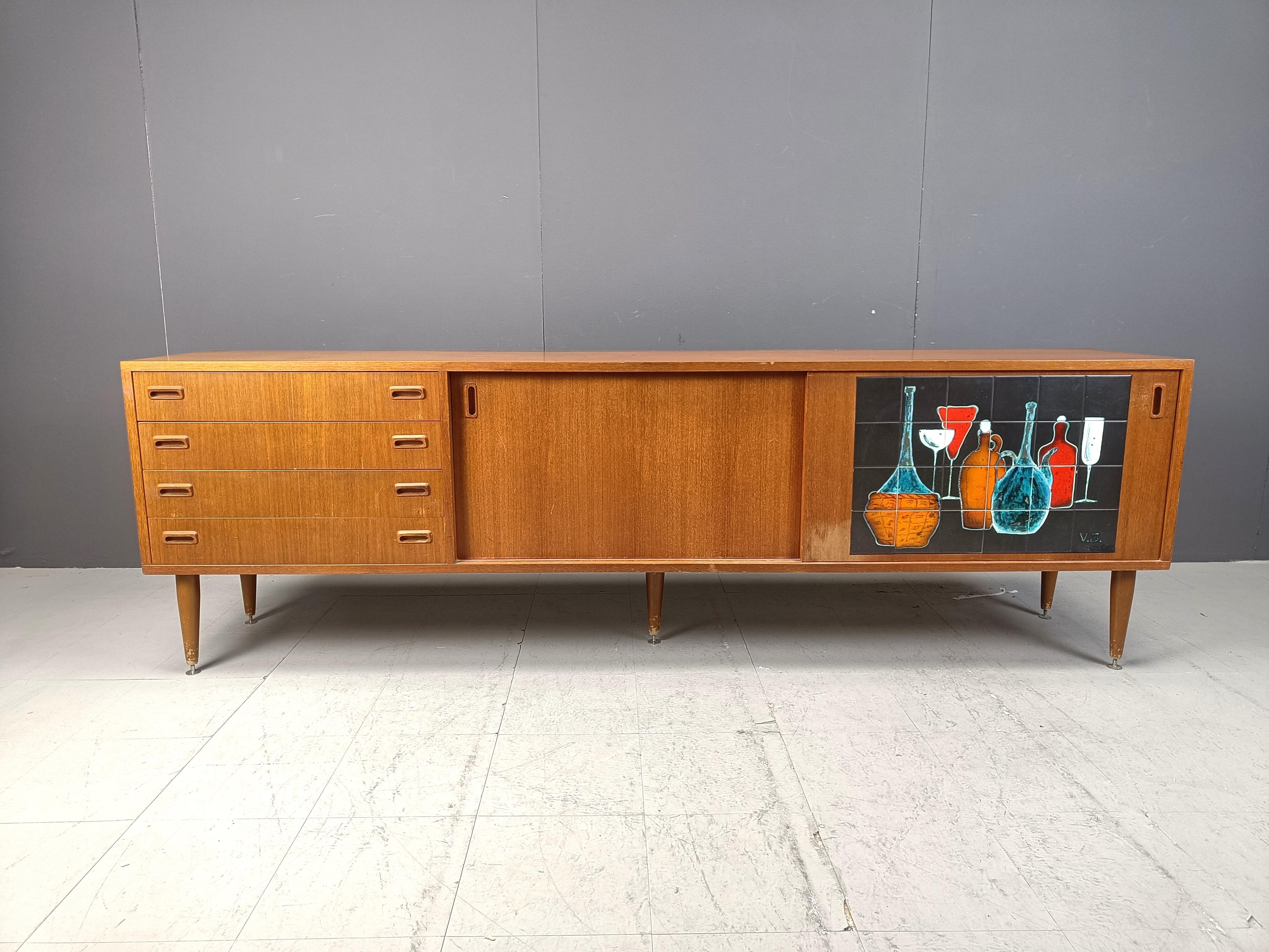 Mid-Century moderno Credenza Beglain di metà secolo, anni '60 in vendita