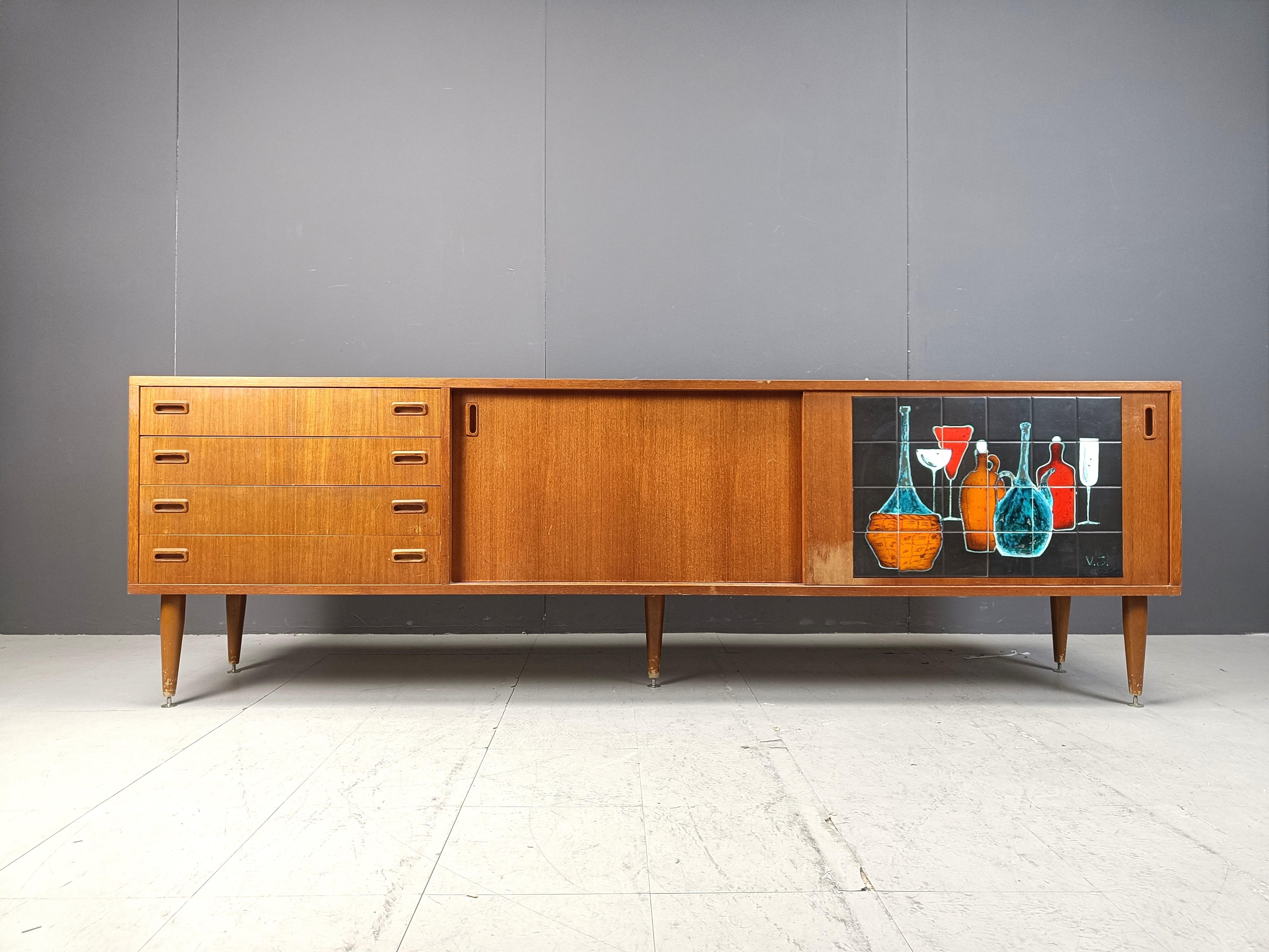 Belga Credenza Beglain di metà secolo, anni '60 in vendita
