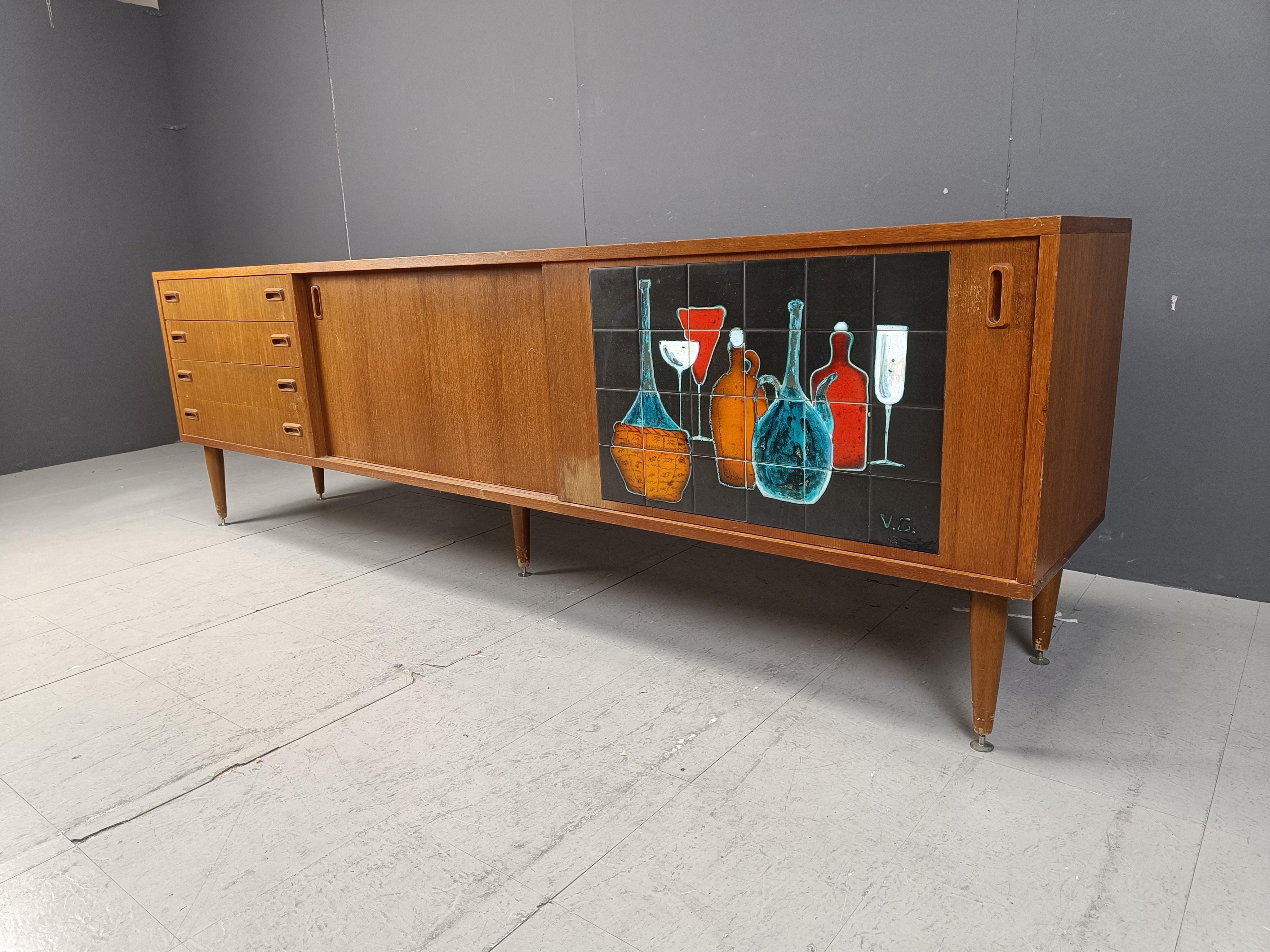 Metà XX secolo Credenza Beglain di metà secolo, anni '60 in vendita