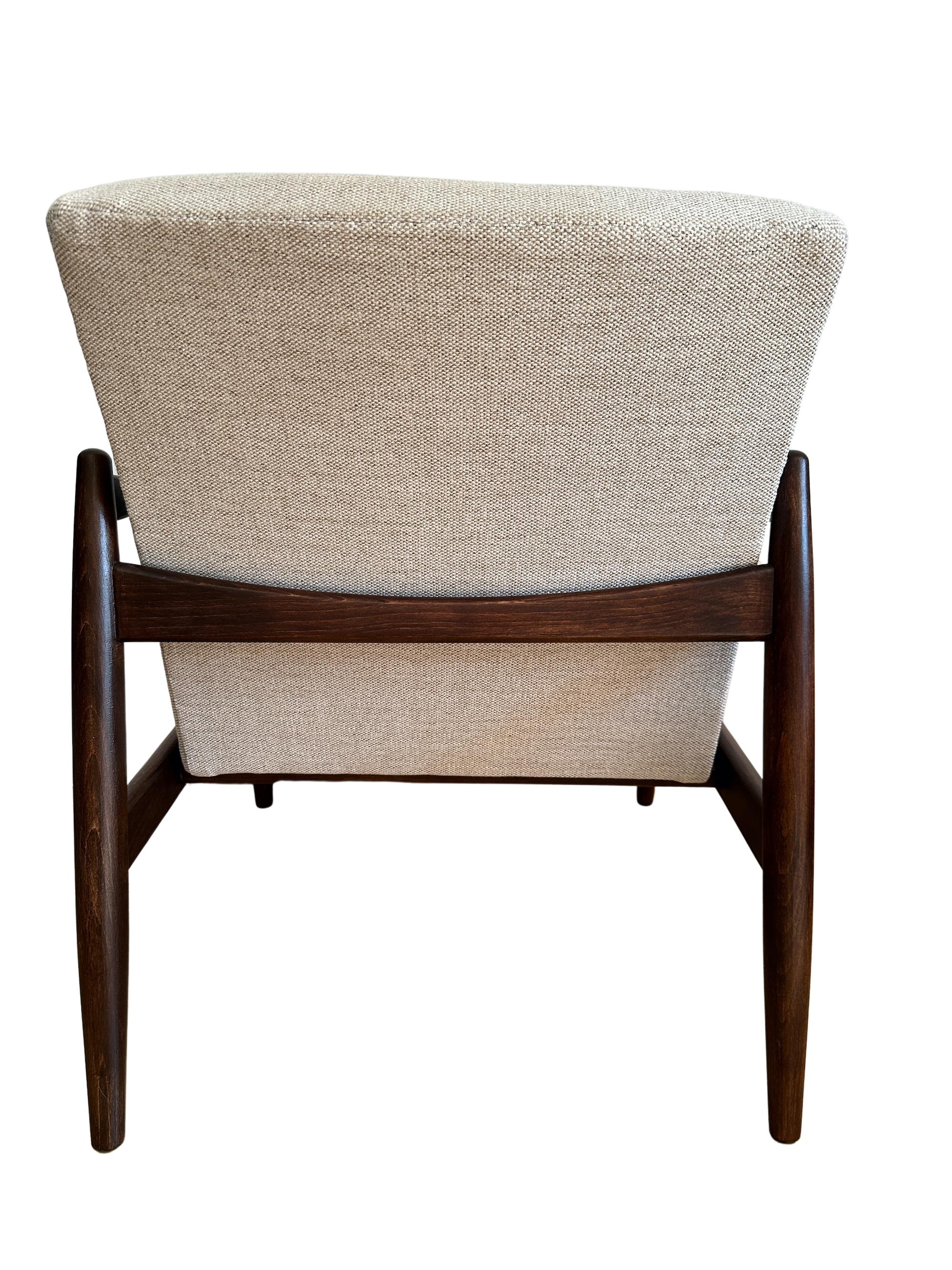 Mid Century Beige Armchair by Edmund Homa, 1960s 1