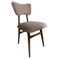 Mid-Century Beige Boucle Dining Chair, Europe, 1960s