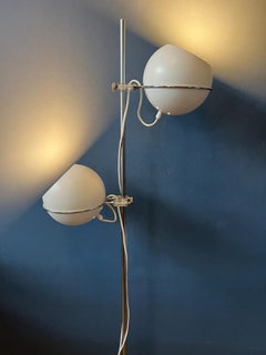 Mid Century Beige GEPO Eyeball Floor Lamp, 1970s