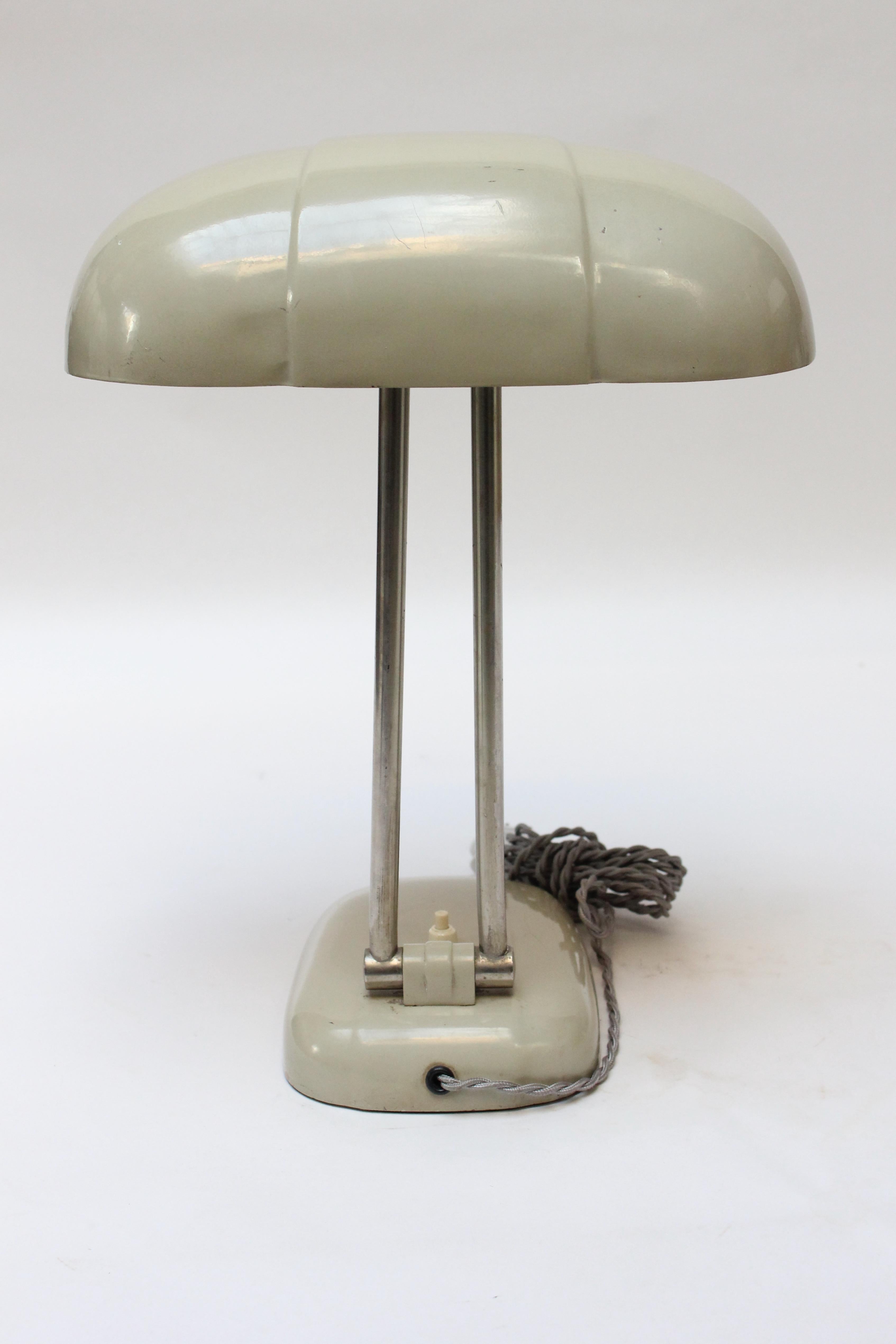Mid-Century Belgian Adjustable Table / Desk Lamp For Sale 4