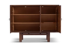 Mid-century Belgian Brutalist Oak Cabinet