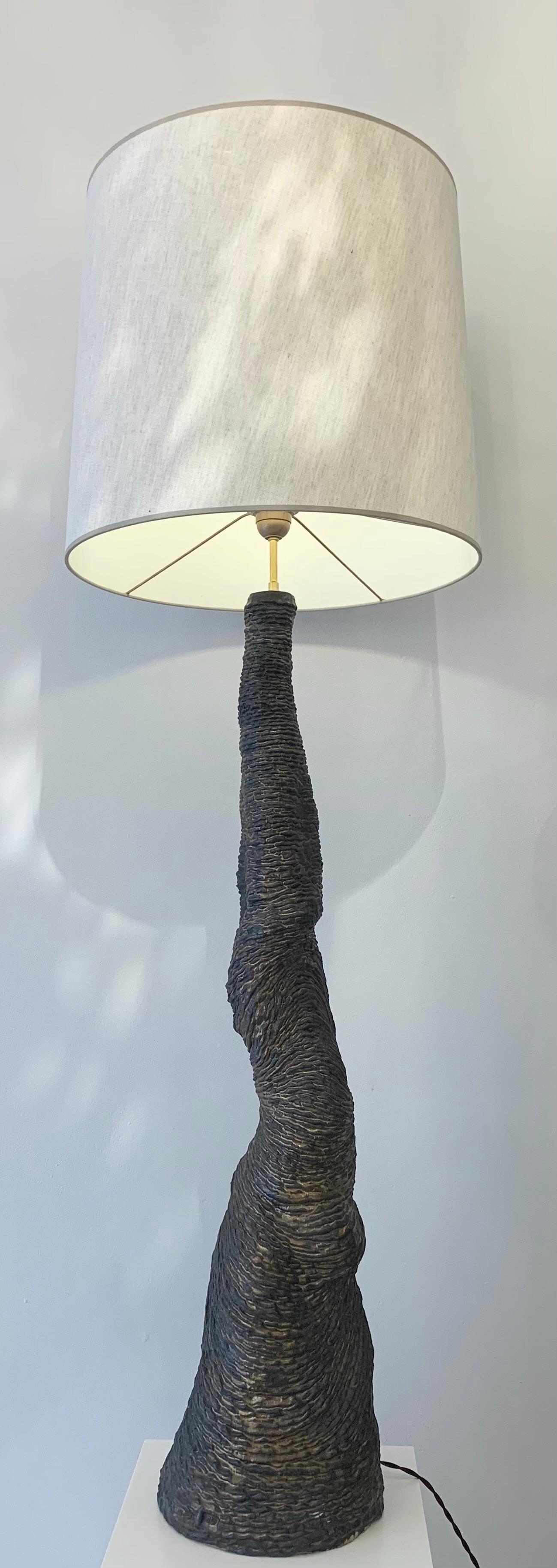 Mid-Century Belgian Ceramic Floor Lamp 2