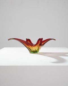 Mid Century Belgian Glass Plateau