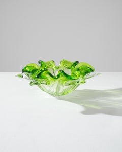 Mid Century Belgian Glass Plateau