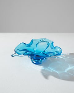 Mid Century Belgian Glass Plateau