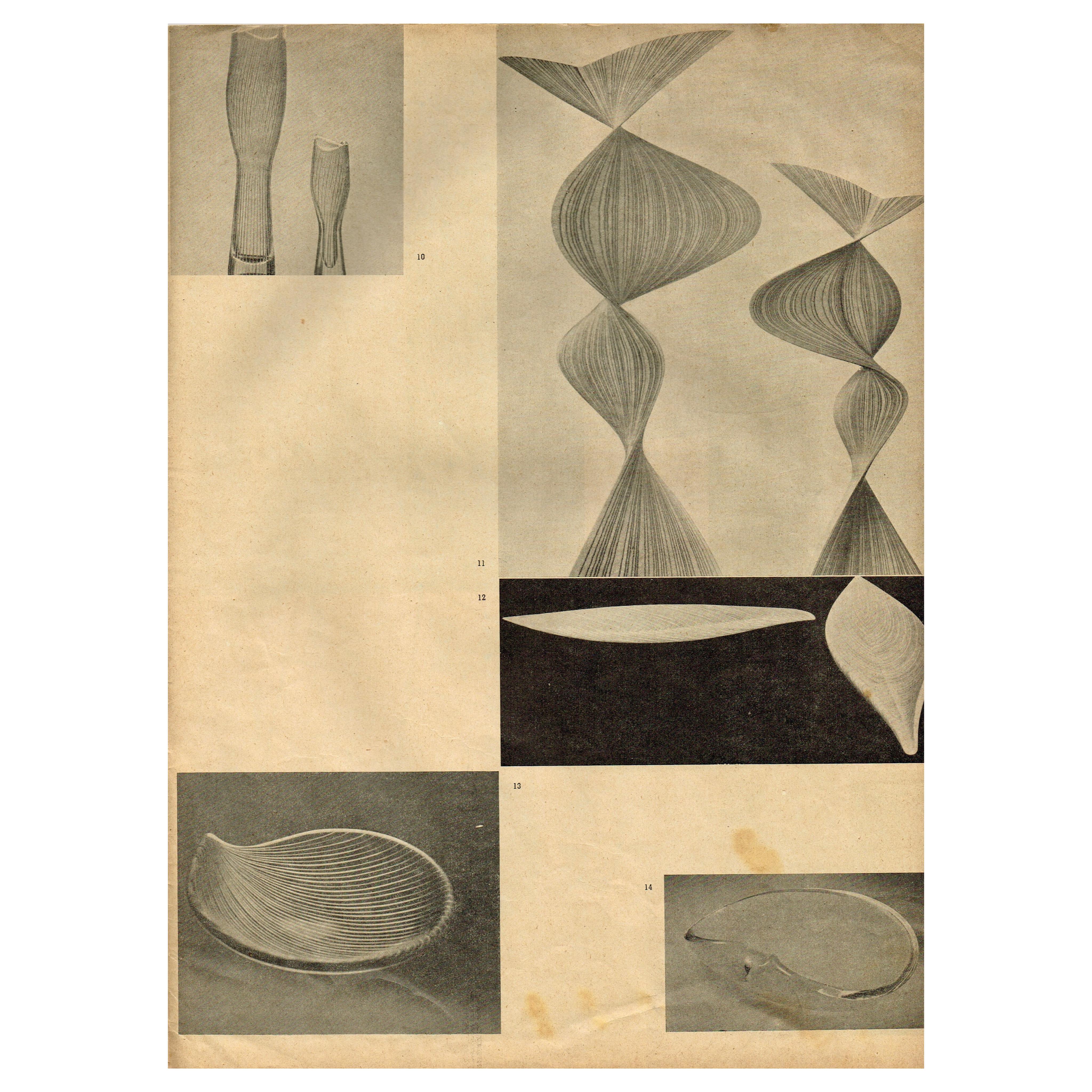 Mid-Century moderno Rivista belga di metà secolo 