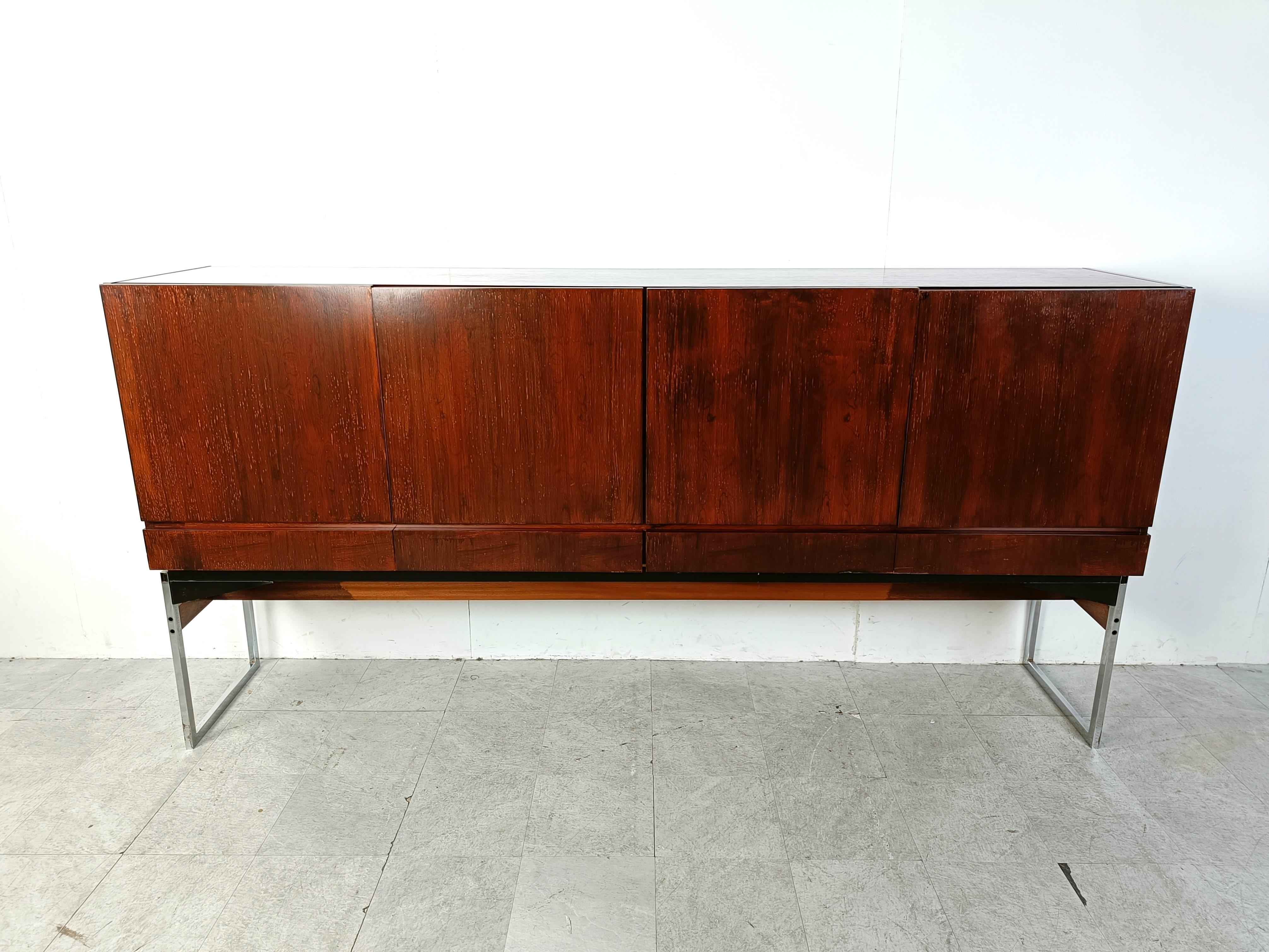 Mid century belgian sideboard, 1960s In Good Condition For Sale In HEVERLEE, BE