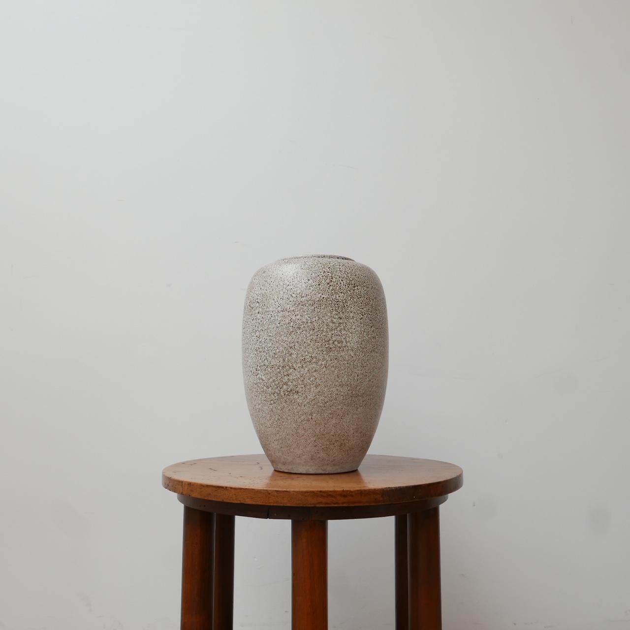 Mid-Century Belgium Ceramic Vase 1