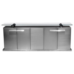 Buffet en chrome Belgo du milieu du siècle dernier C.C.