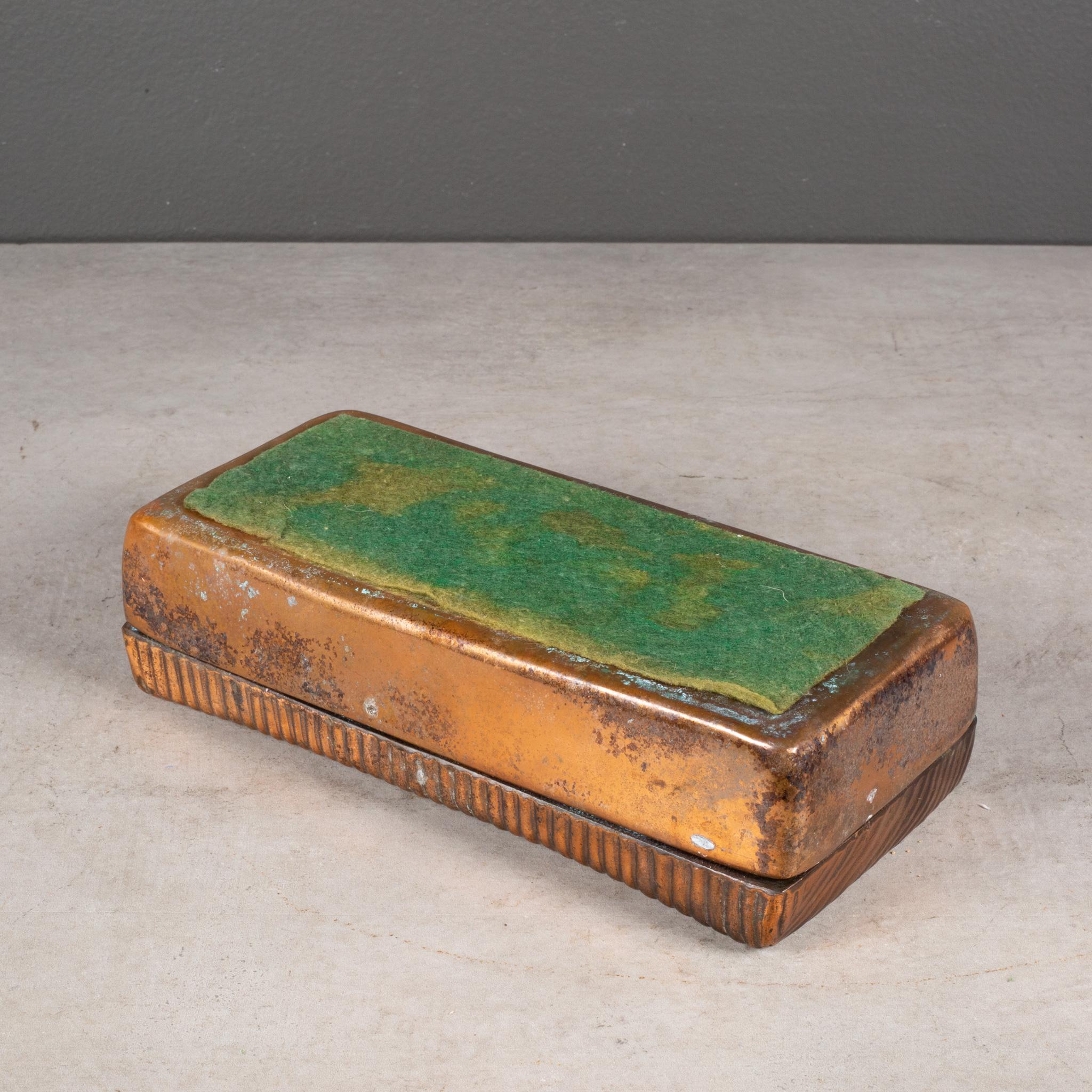 20th Century MCM Ben Seibel for JenFred Ware Copper Trinket Box c.1960 (FREE SHIPPING) For Sale