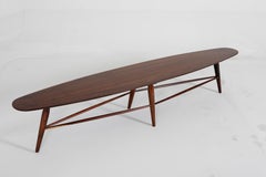 Mid-Century Bench by Liceu de Artes e Ofícios, Brazil, 1950s