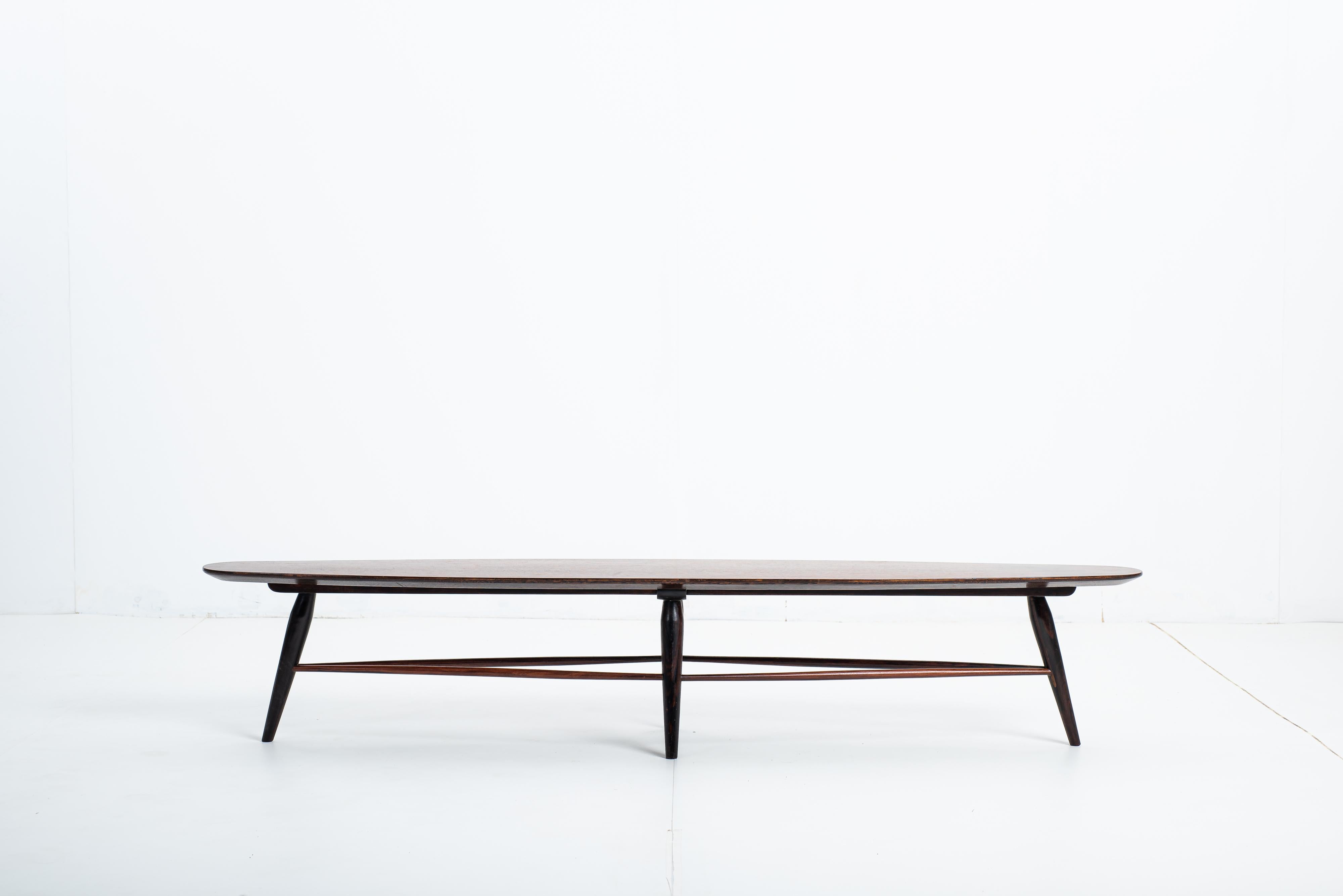 Mid-Century Modern Mid-Century Bench by Liceu de Artes e Ofícios, Brazil, 1950s For Sale