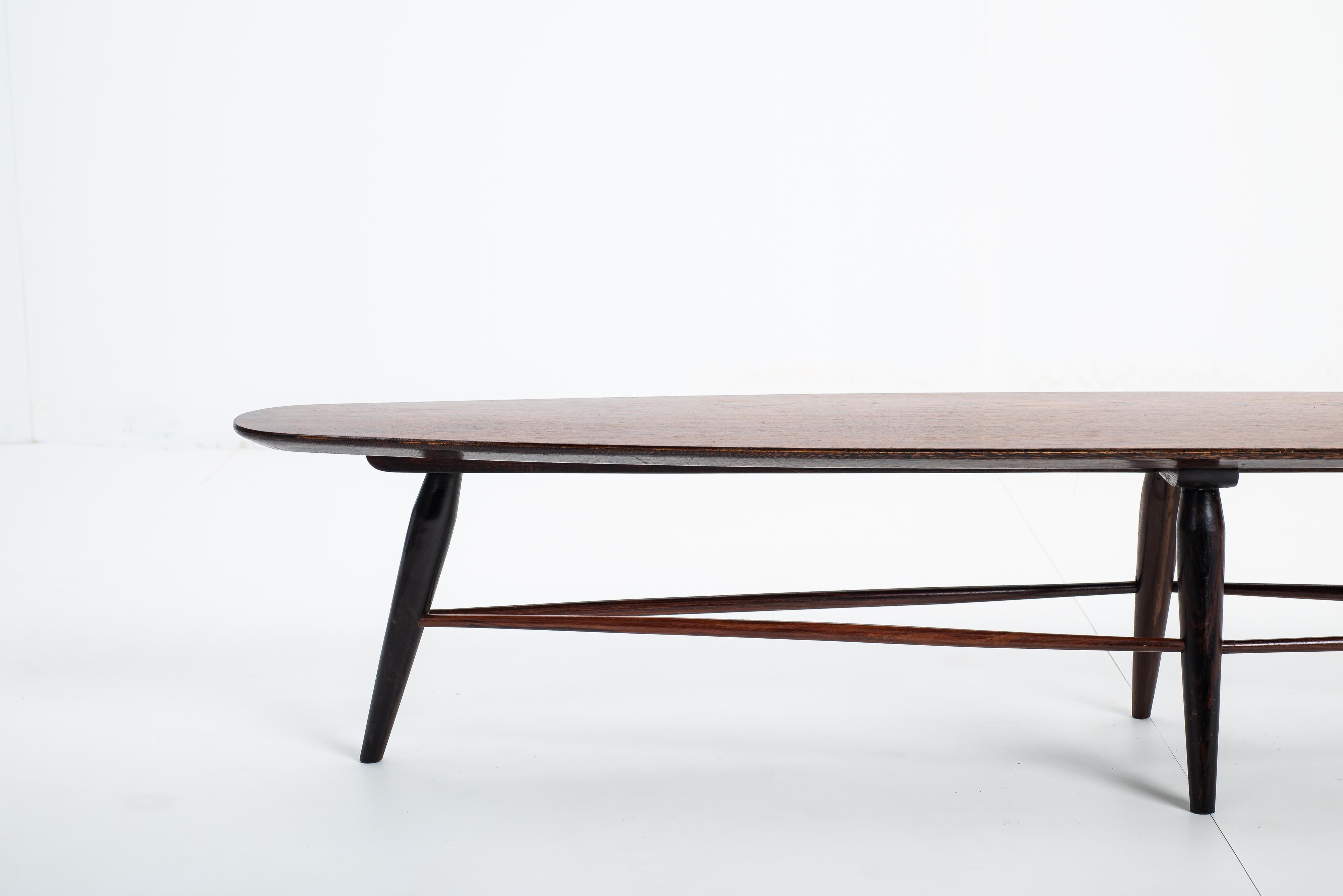 Mid-20th Century Mid-Century Bench by Liceu de Artes e Ofícios, Brazil, 1950s For Sale