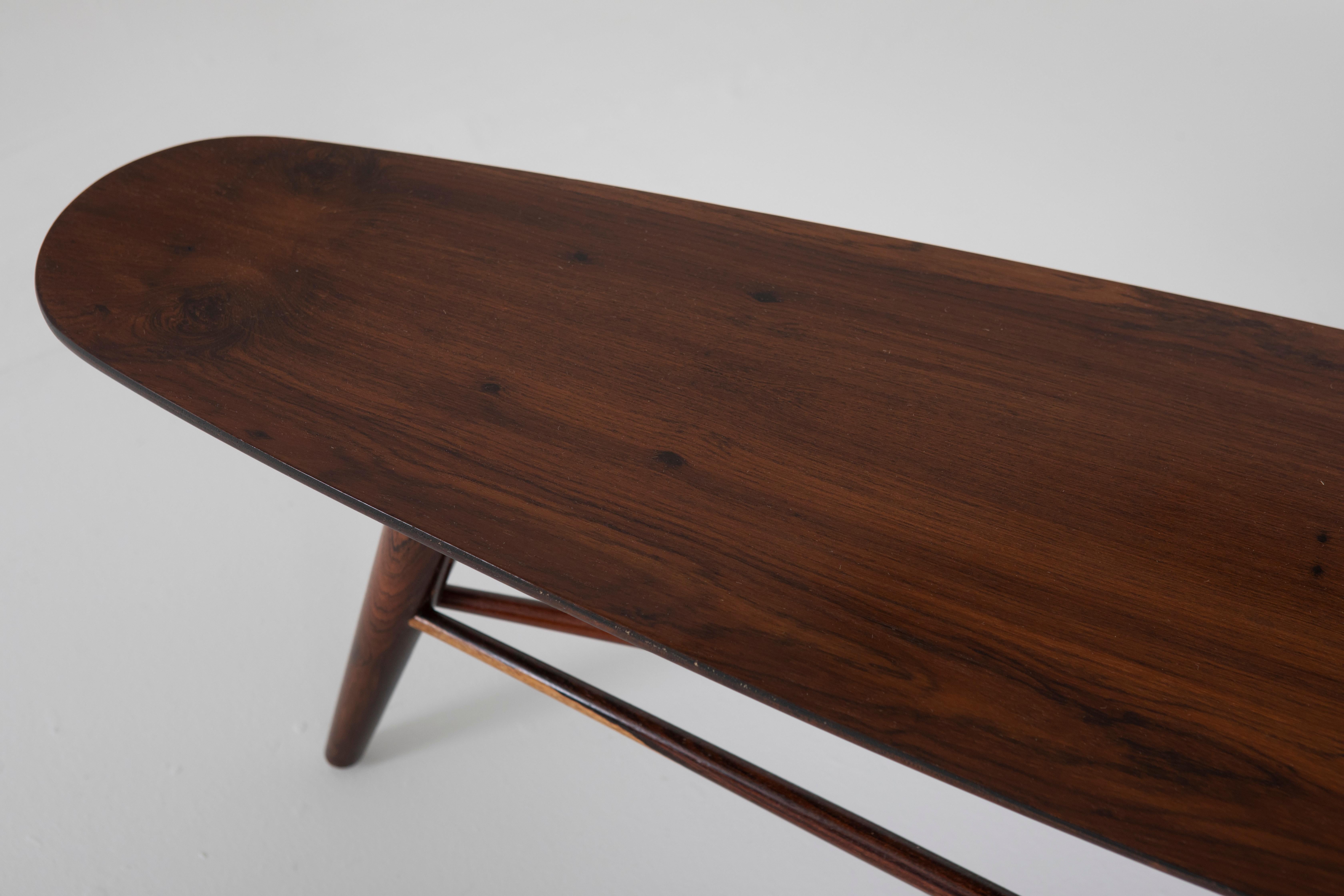 Banco de mediados de siglo de Liceu de Artes e Ofícios, Brasil, años 50 Madera