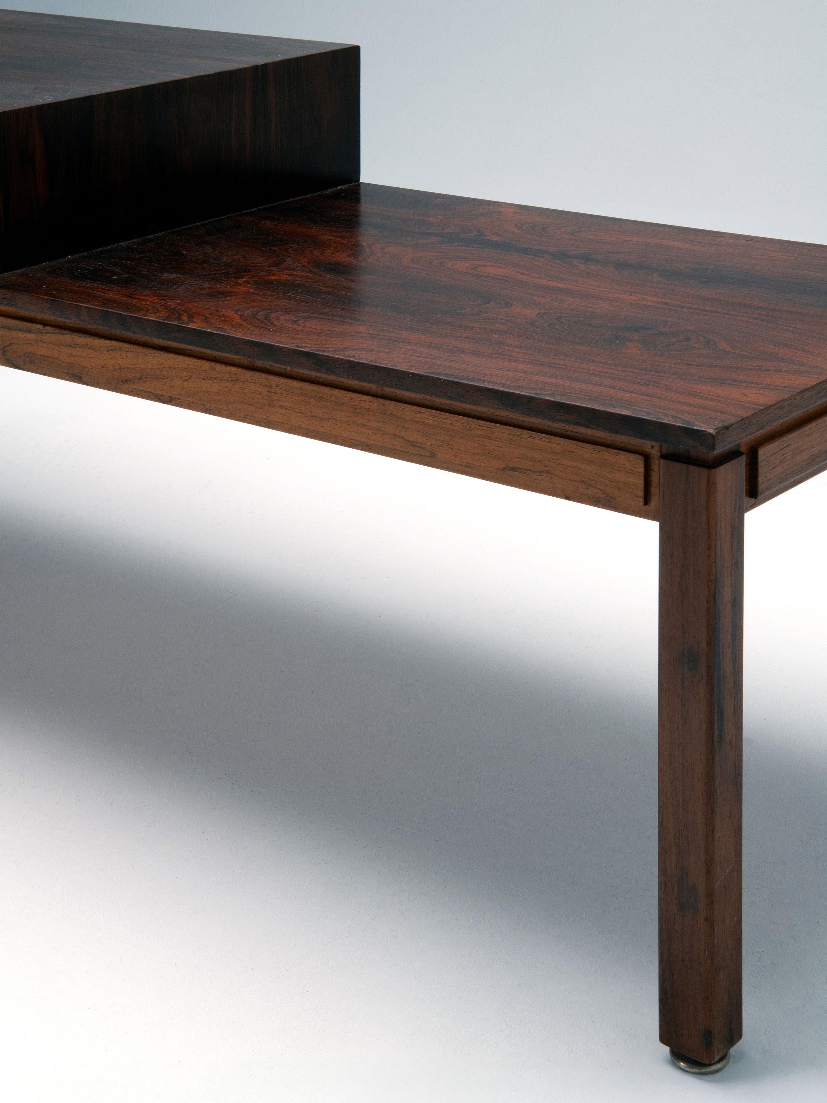 Leather Mid-century BENCH - DENMARK