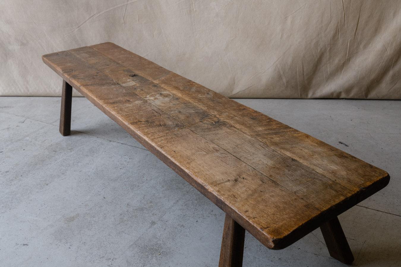 Mid-20th Century Mid Century Bench from France, Circa 1950