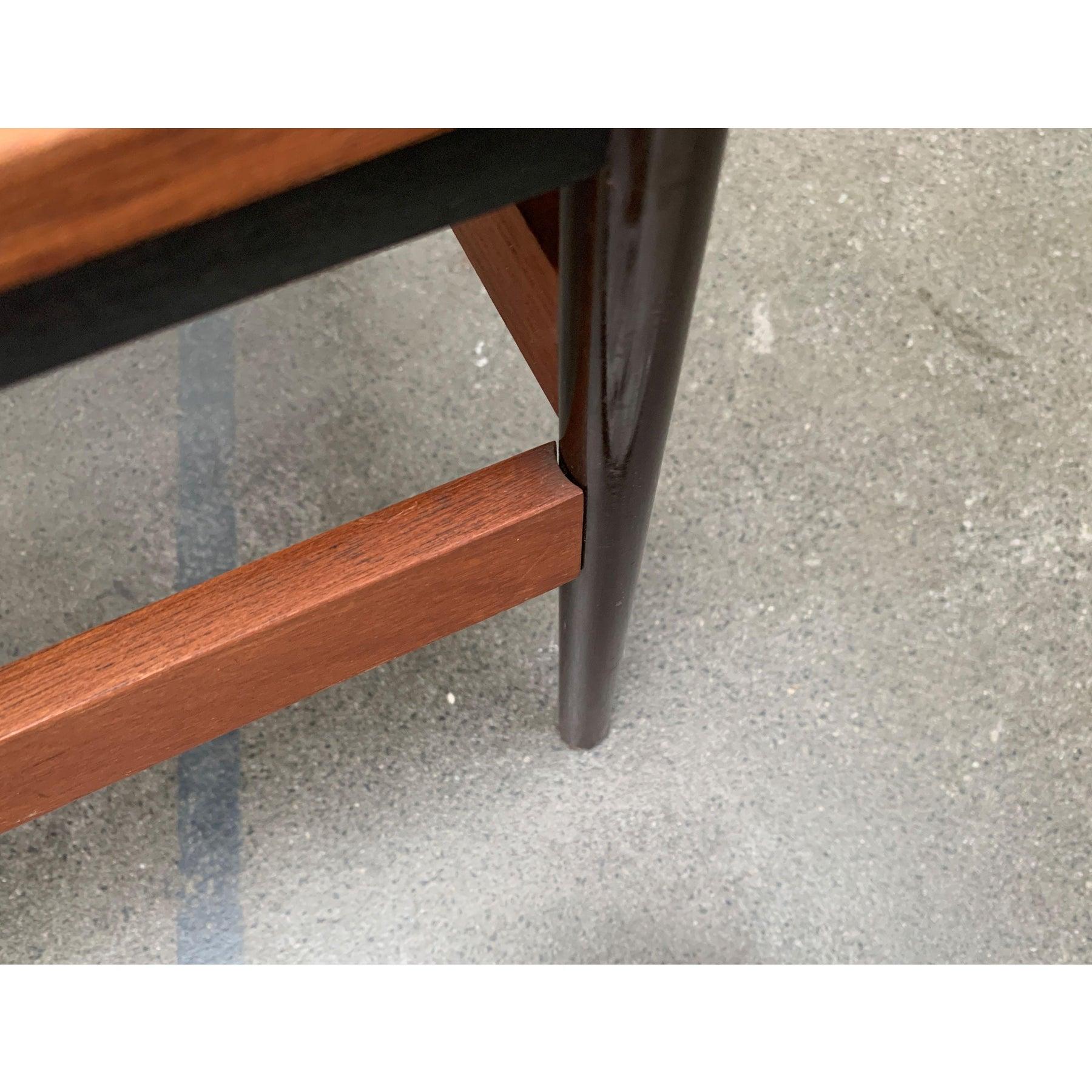 Panchina di metà secolo in teak, anni '60 in vendita 4