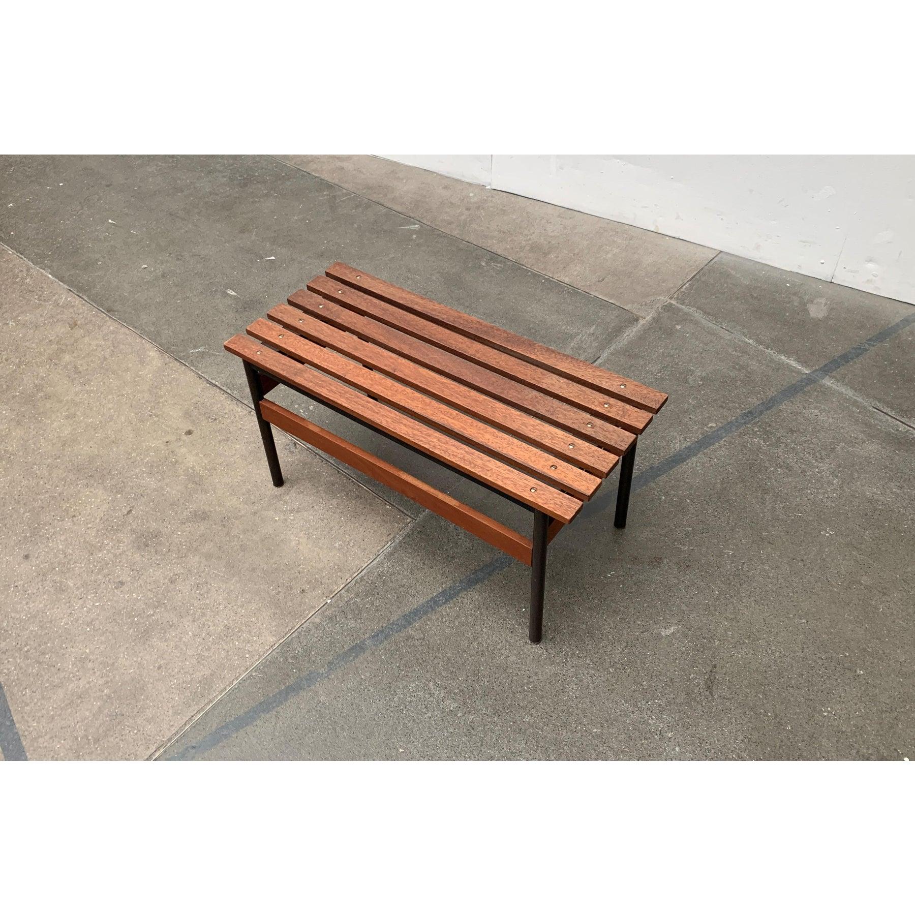 Mid-Century moderno Panchina di metà secolo in teak, anni '60 in vendita