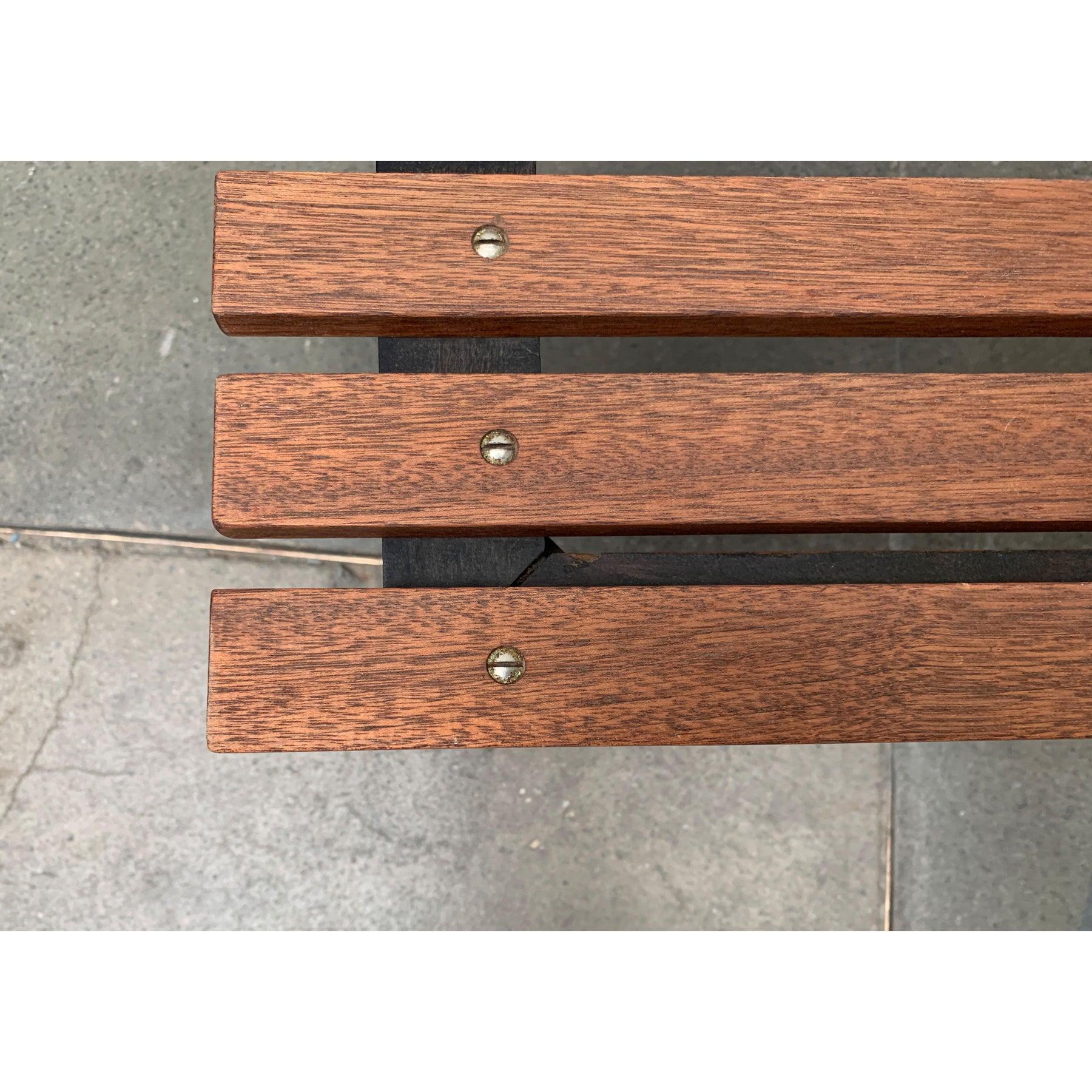 Panchina di metà secolo in teak, anni '60 in vendita 1