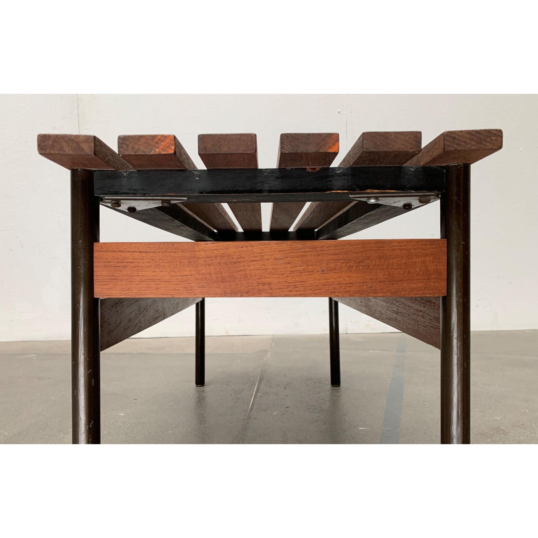 Panchina di metà secolo in teak, anni '60 in vendita 2