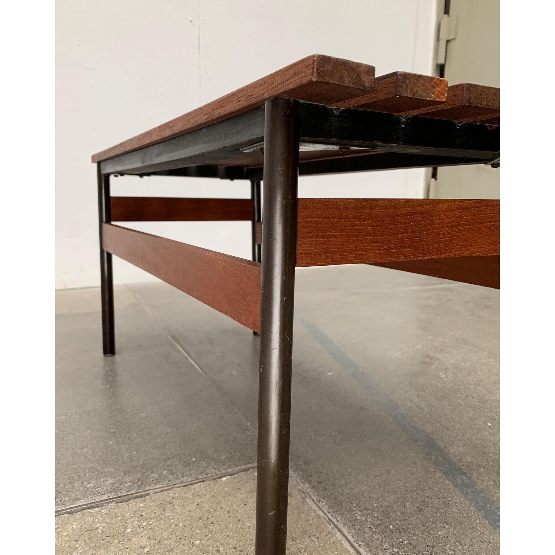 Panchina di metà secolo in teak, anni '60 in vendita 3