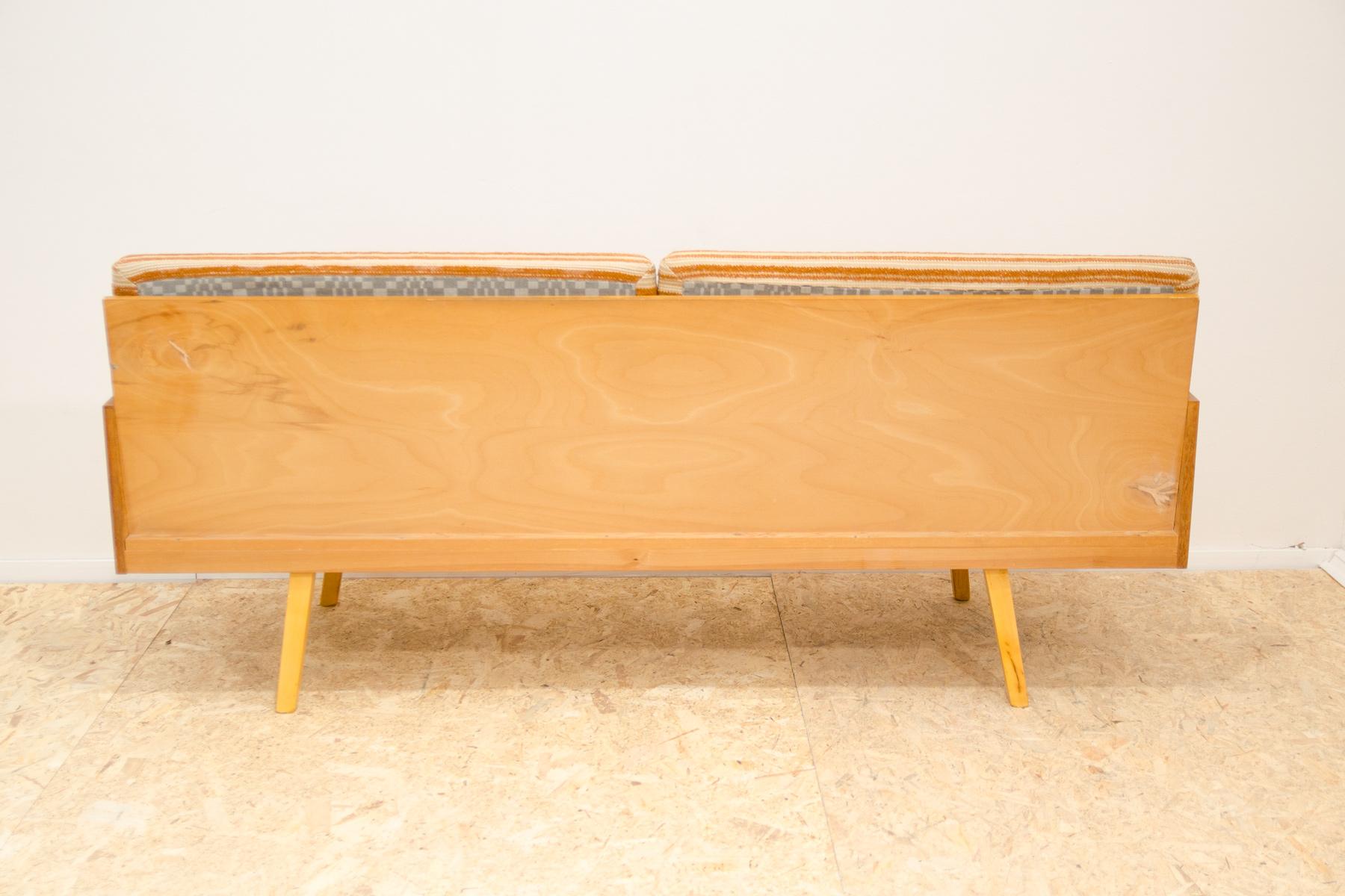 Mid century bench or folding sofa by Interier Praha, 1960´s 10
