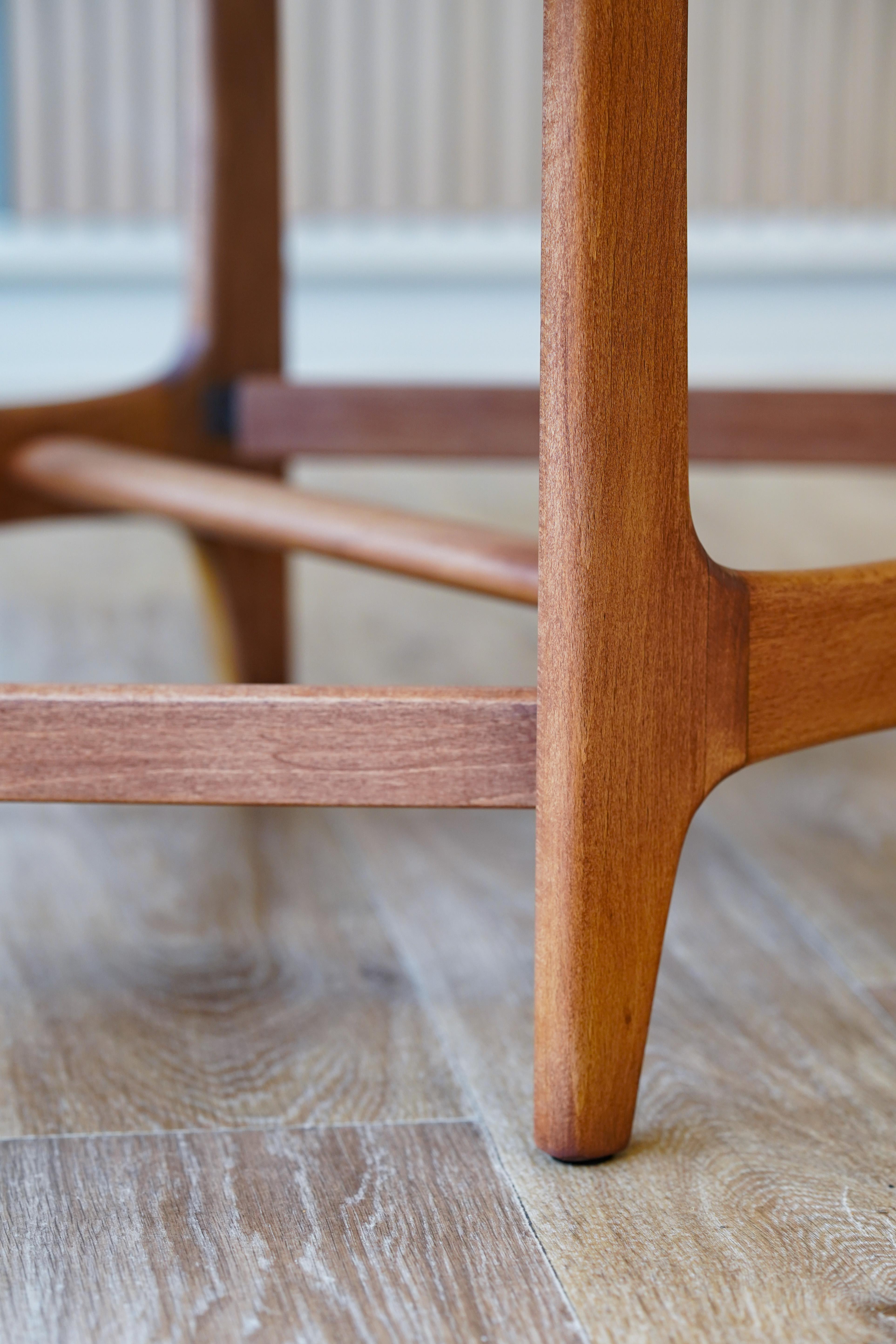 Mid Century Bendt Winge Drop-Leaf Dining Table Nr 4 in teak, Norway 1