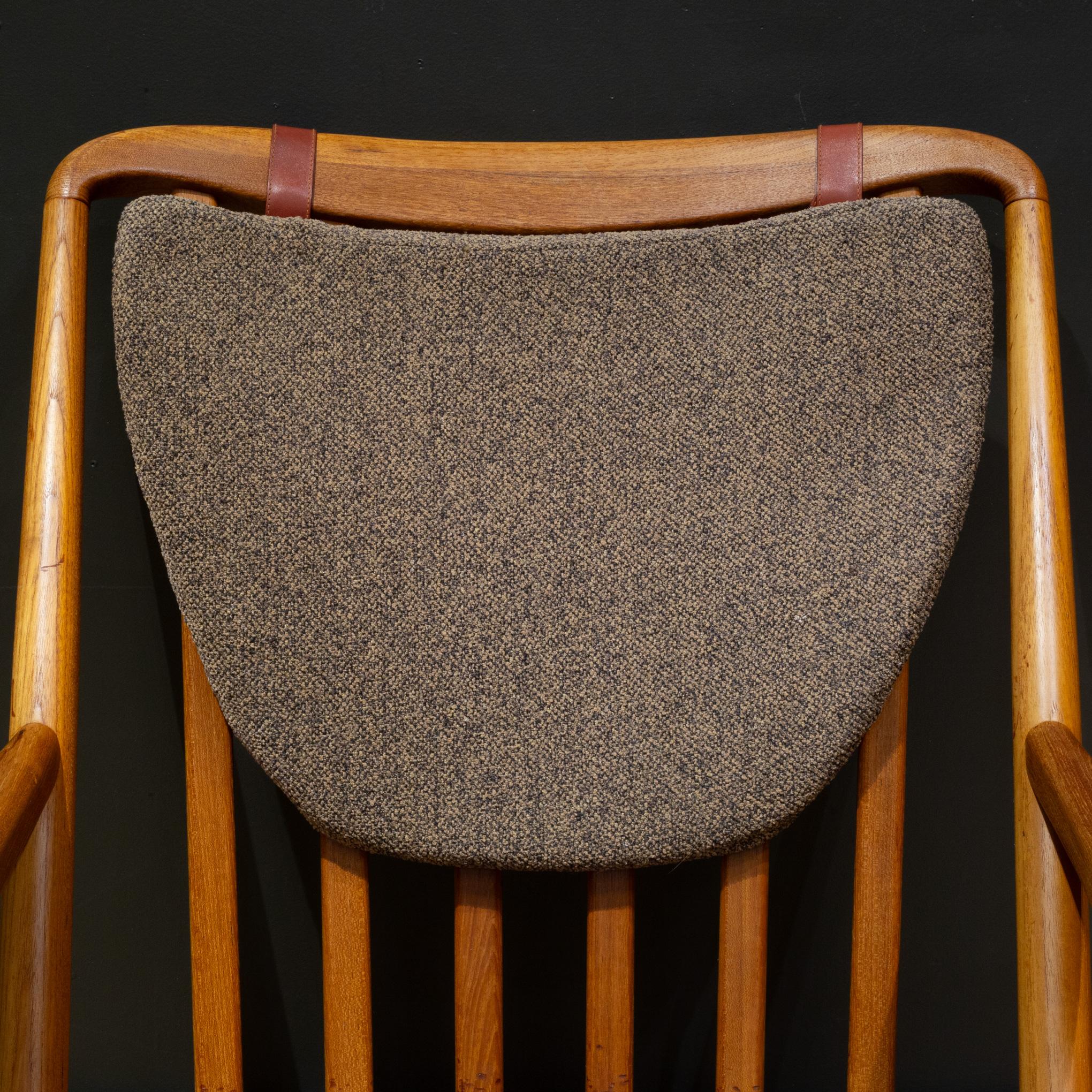 Mid-century Benny Linden Teak Rocking Chair c.1960 For Sale 1