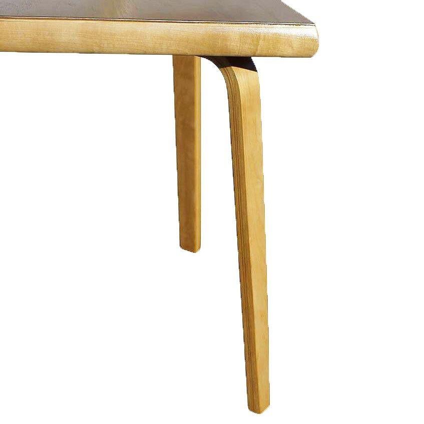 Mid-century Bent Plywood Dining Table w/ Birch Top by Thaden-Jordan Furniture For Sale 9