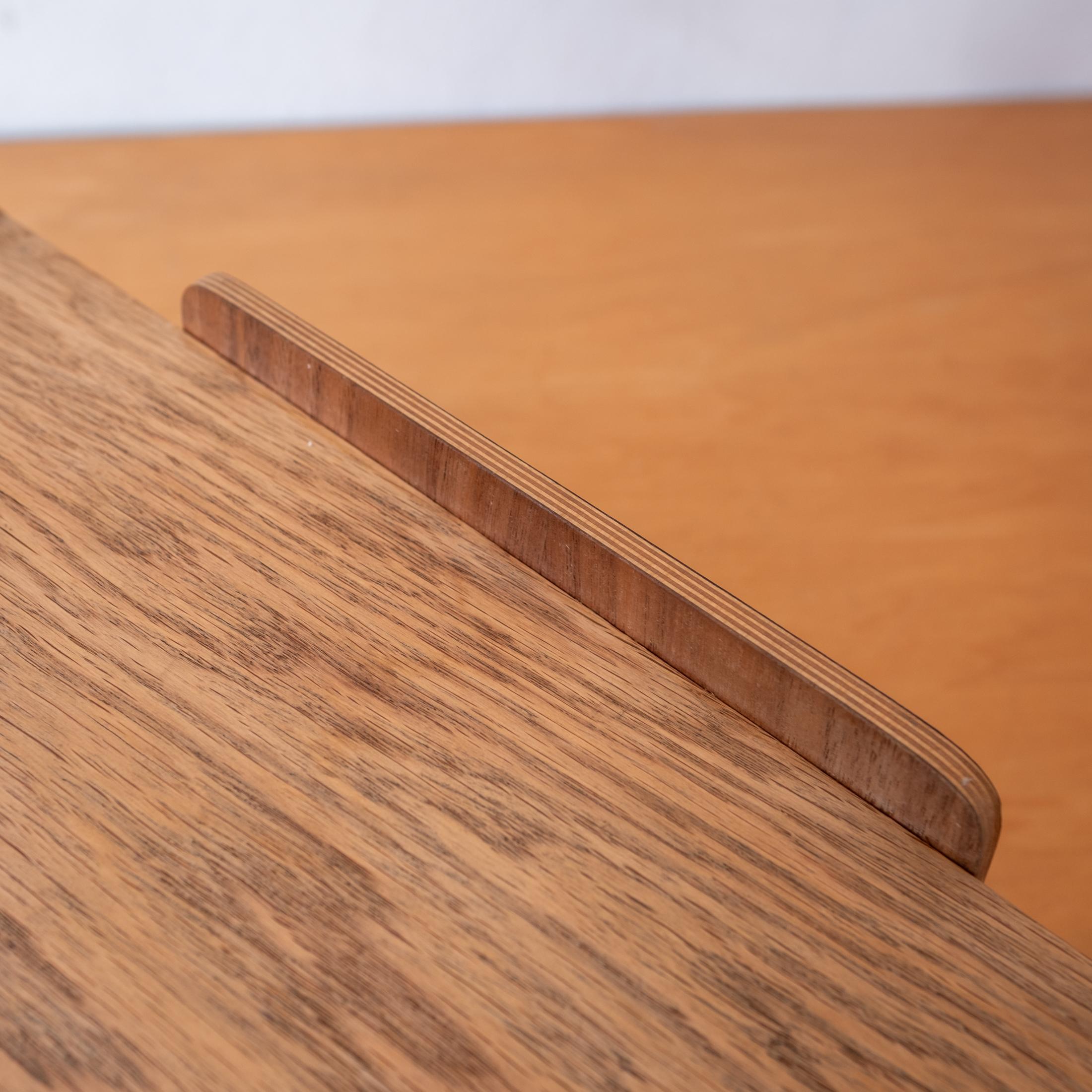 Mid Century Bent Plywood Multi Level Letter Paper Desk Tray 4