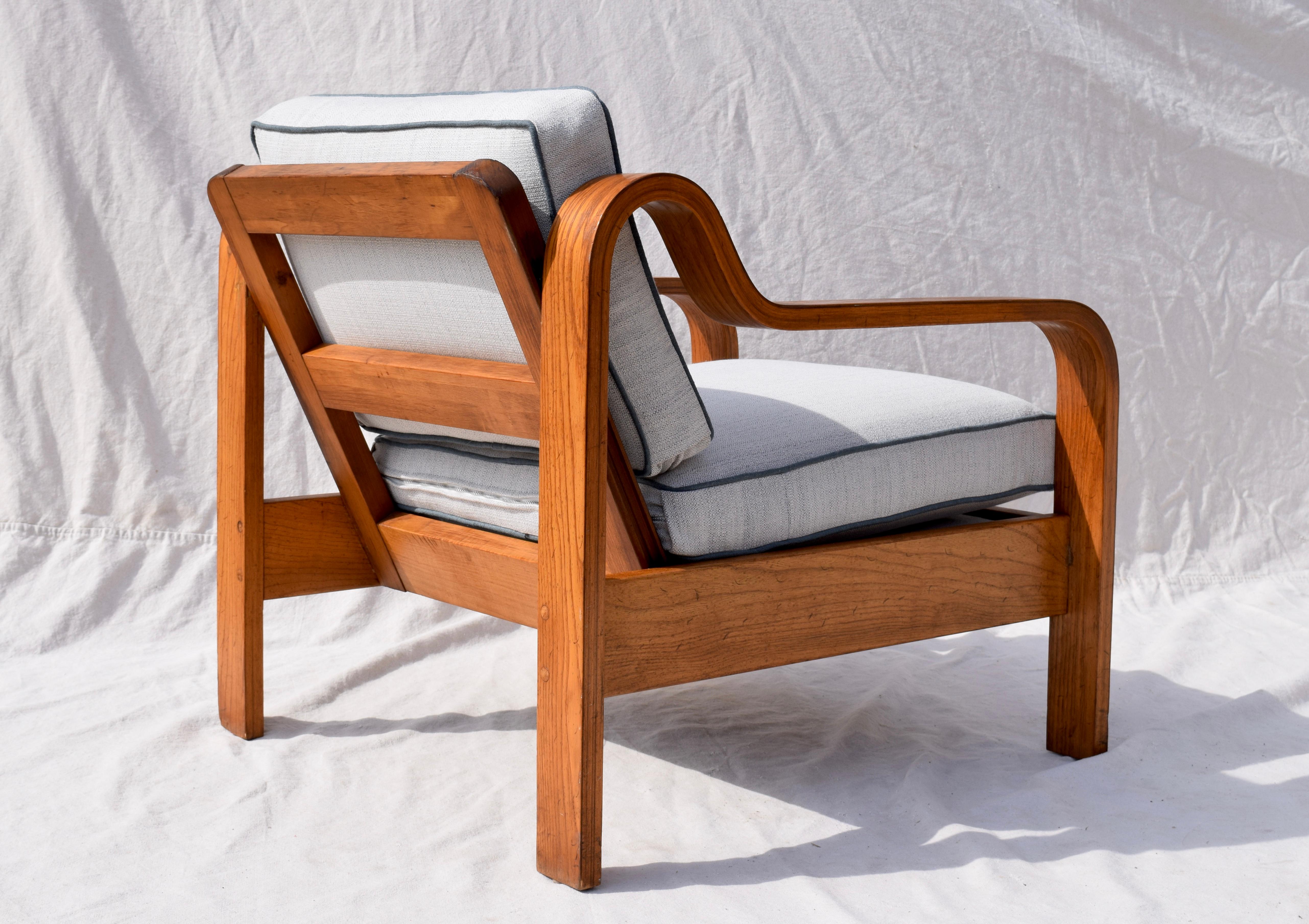 Taylor Ramsey Bentwood Lounge Chairs in the manner of Thonet, Pair 2