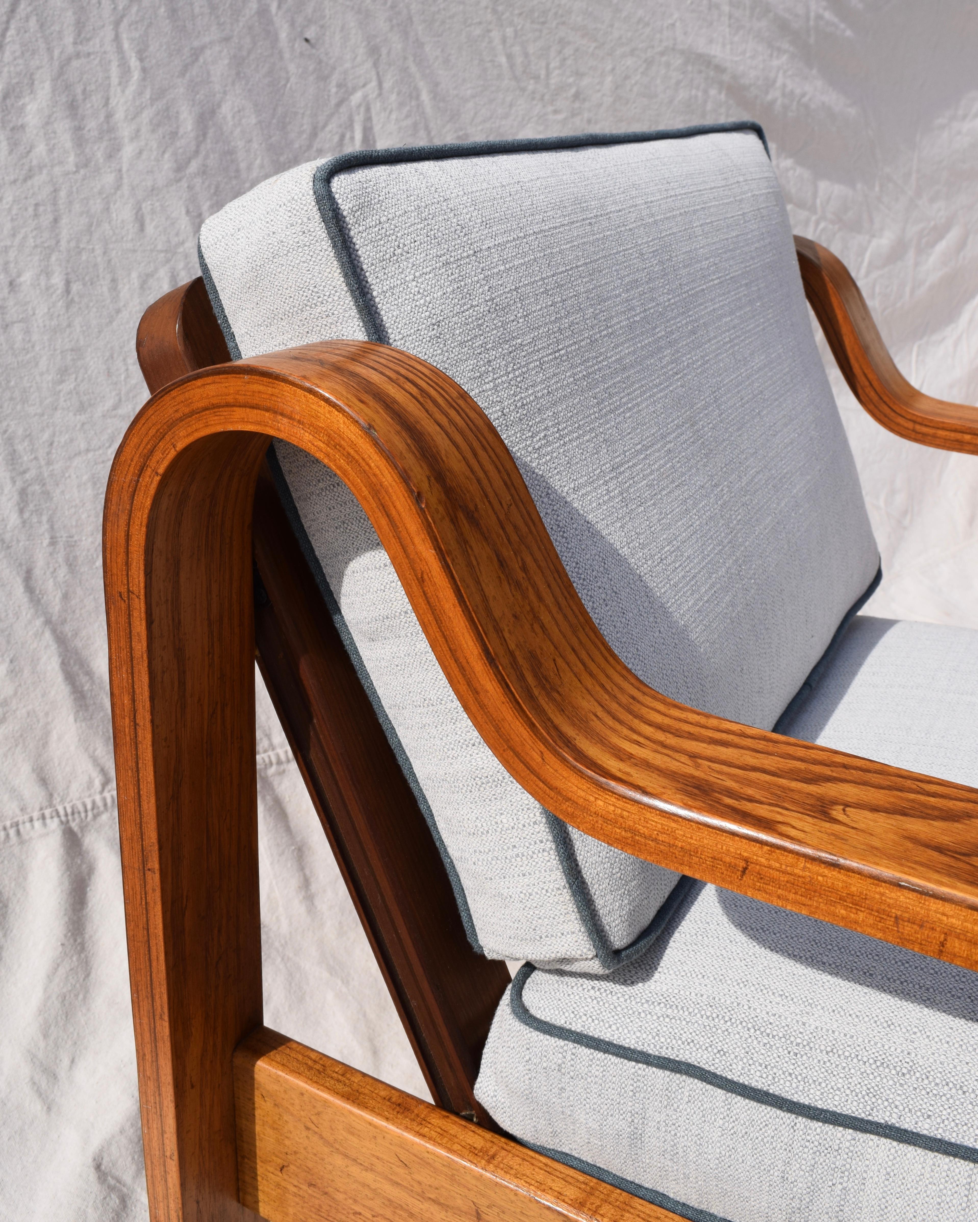 Taylor Ramsey Bentwood Lounge Chairs in the manner of Thonet, Pair 6