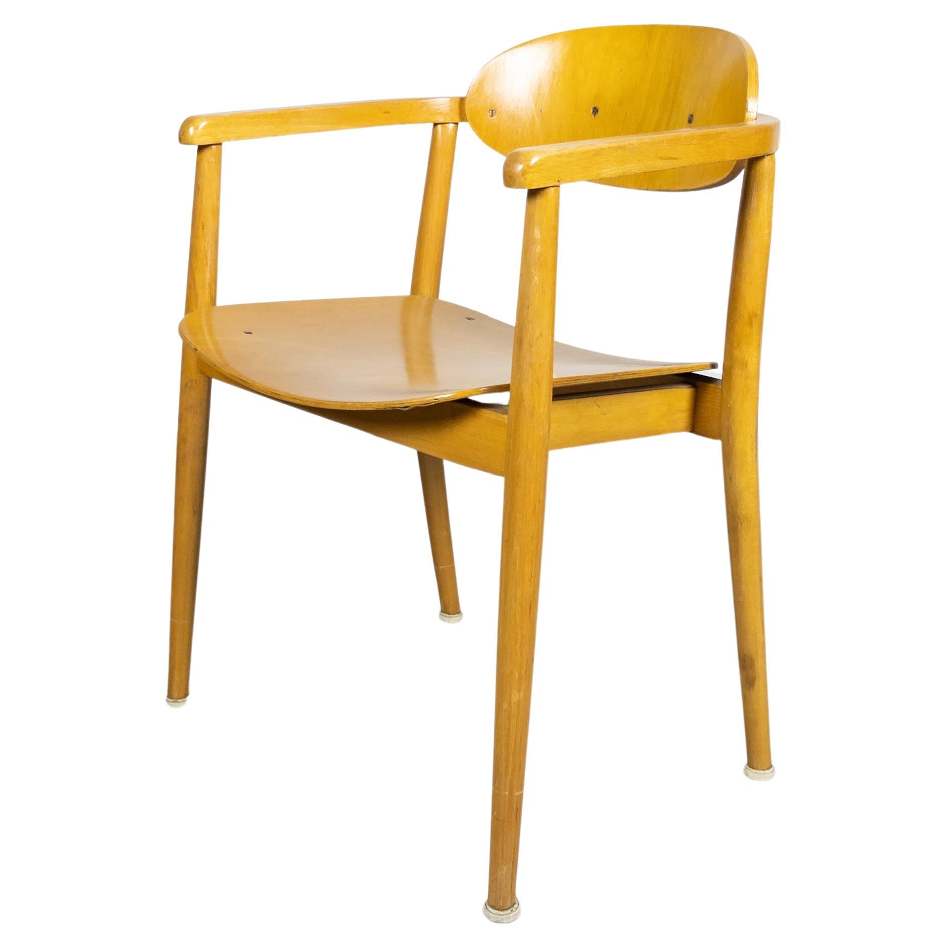 Mid Century bentwood armchair by Antonín Šuman for TON For Sale
