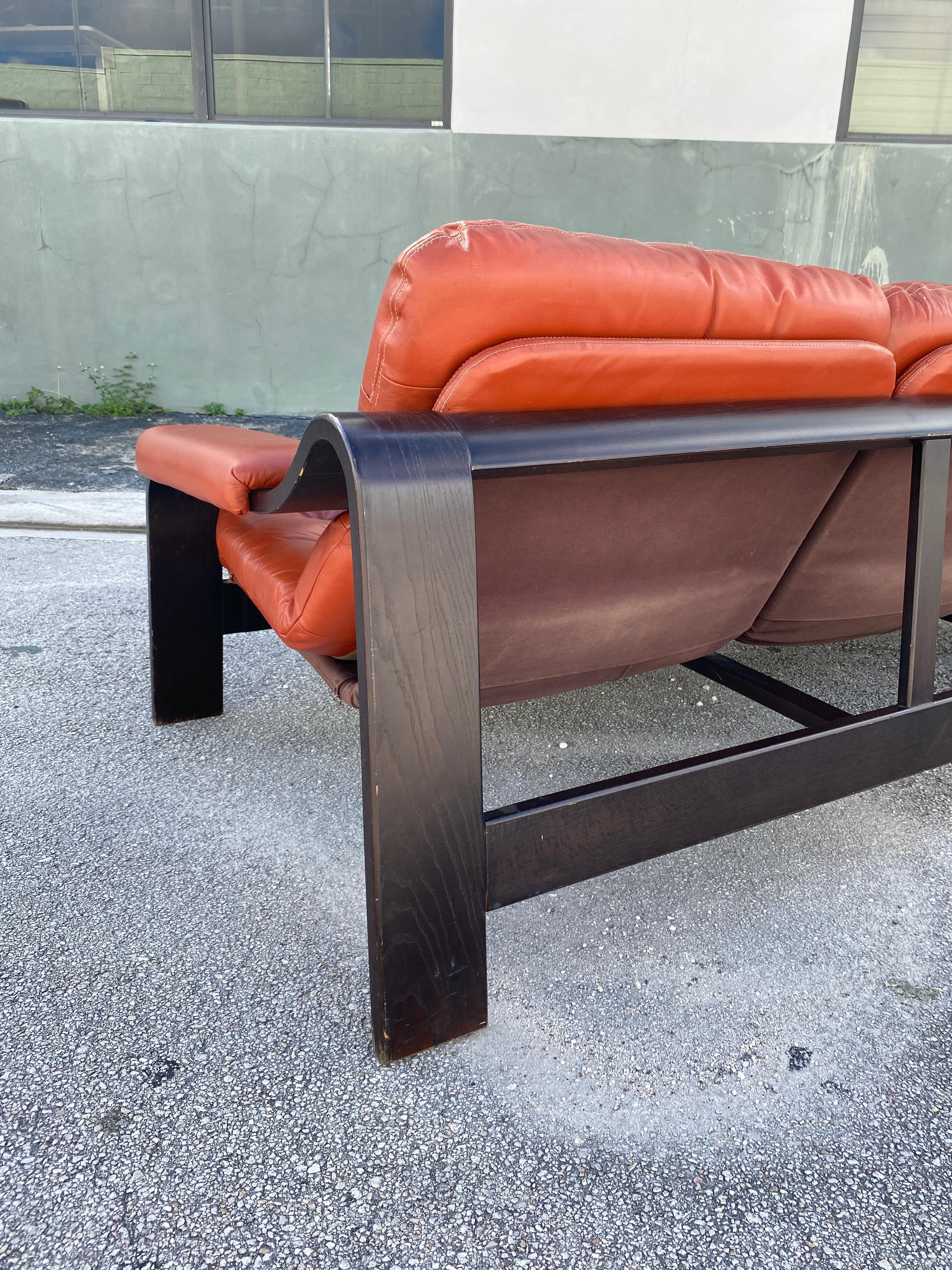 Mid-Century Bentwood Lounge Sofa in the Style of Gotte Mobler 2