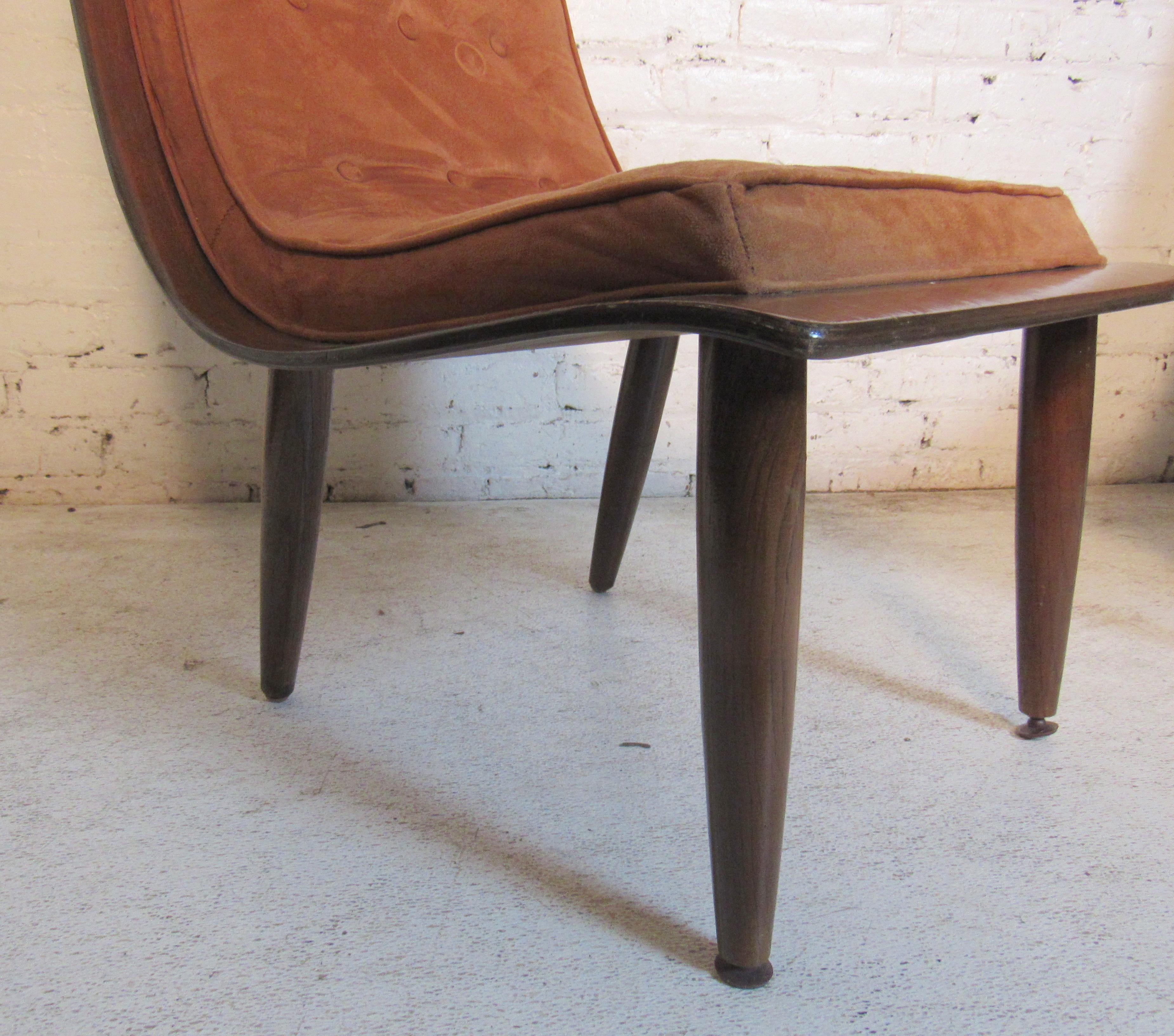 Mid-20th Century Midcentury Bentwood Slipper Chairs