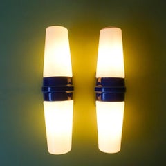Mid-Century Bernadotte '6060' Pair of Sconces by Sigvard Bernadotte for IFÖ